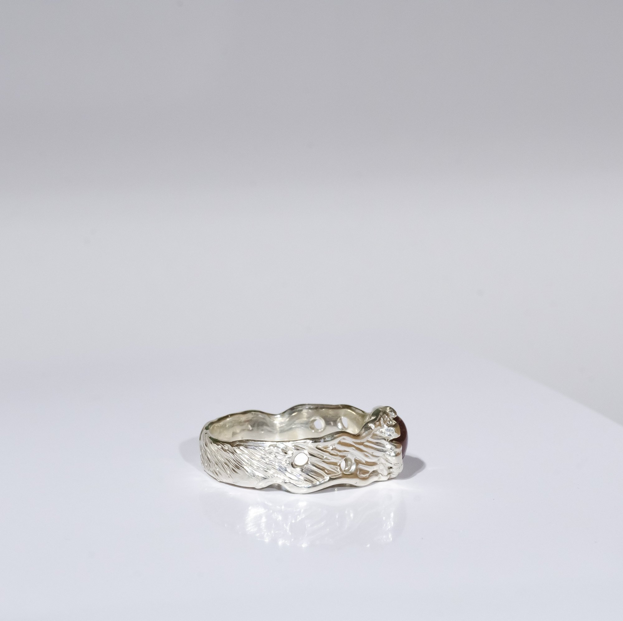 Каблучка з рожевим турмаліном - зображення 6