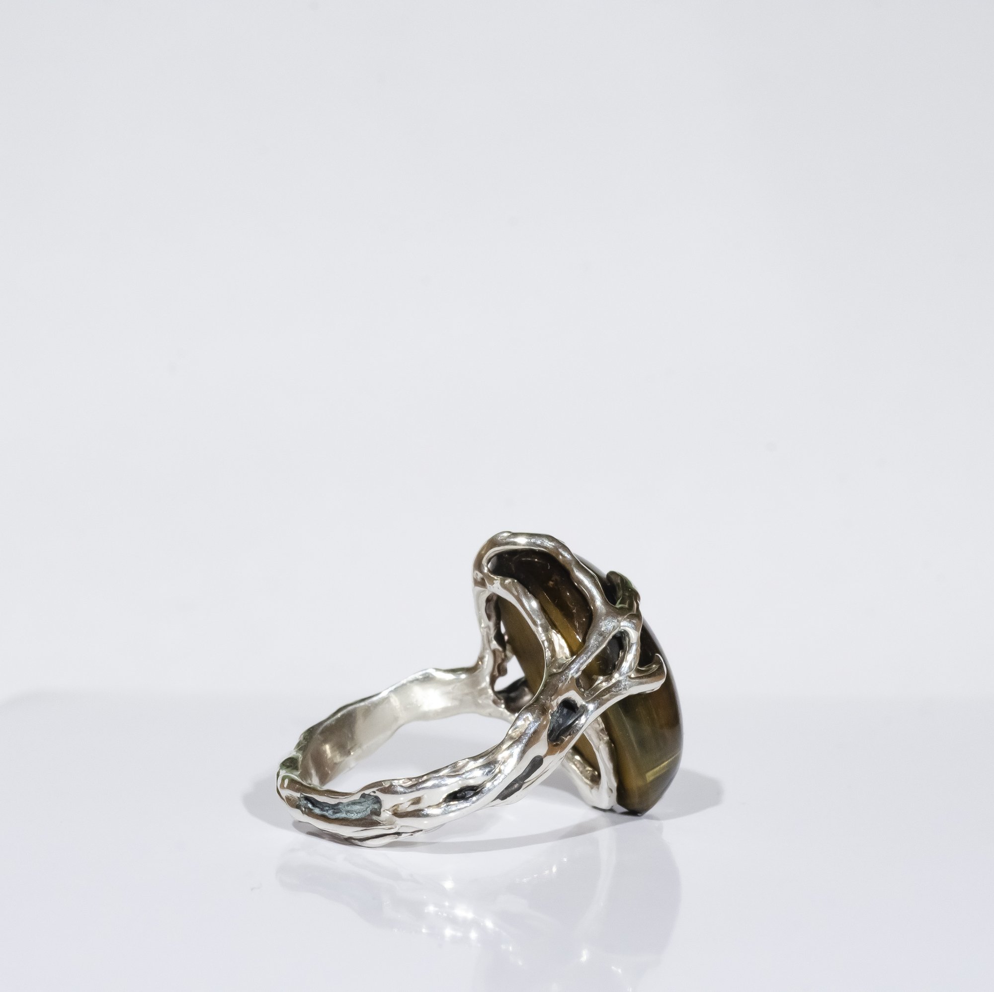 Каблучка з тигровим оком - зображення 6