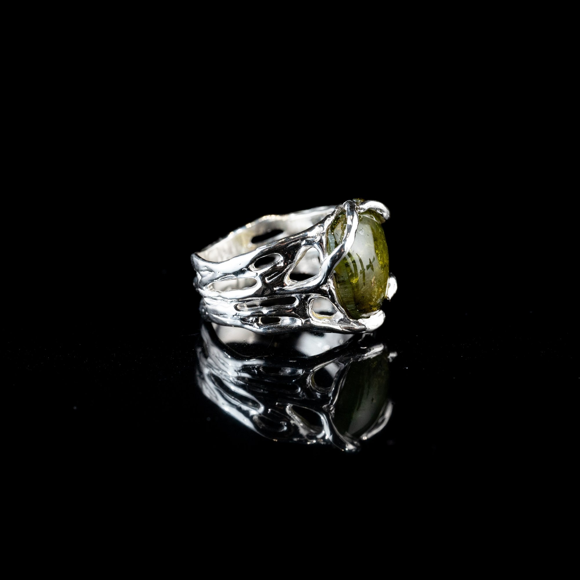 Каблучка з турмаліном - зображення 2