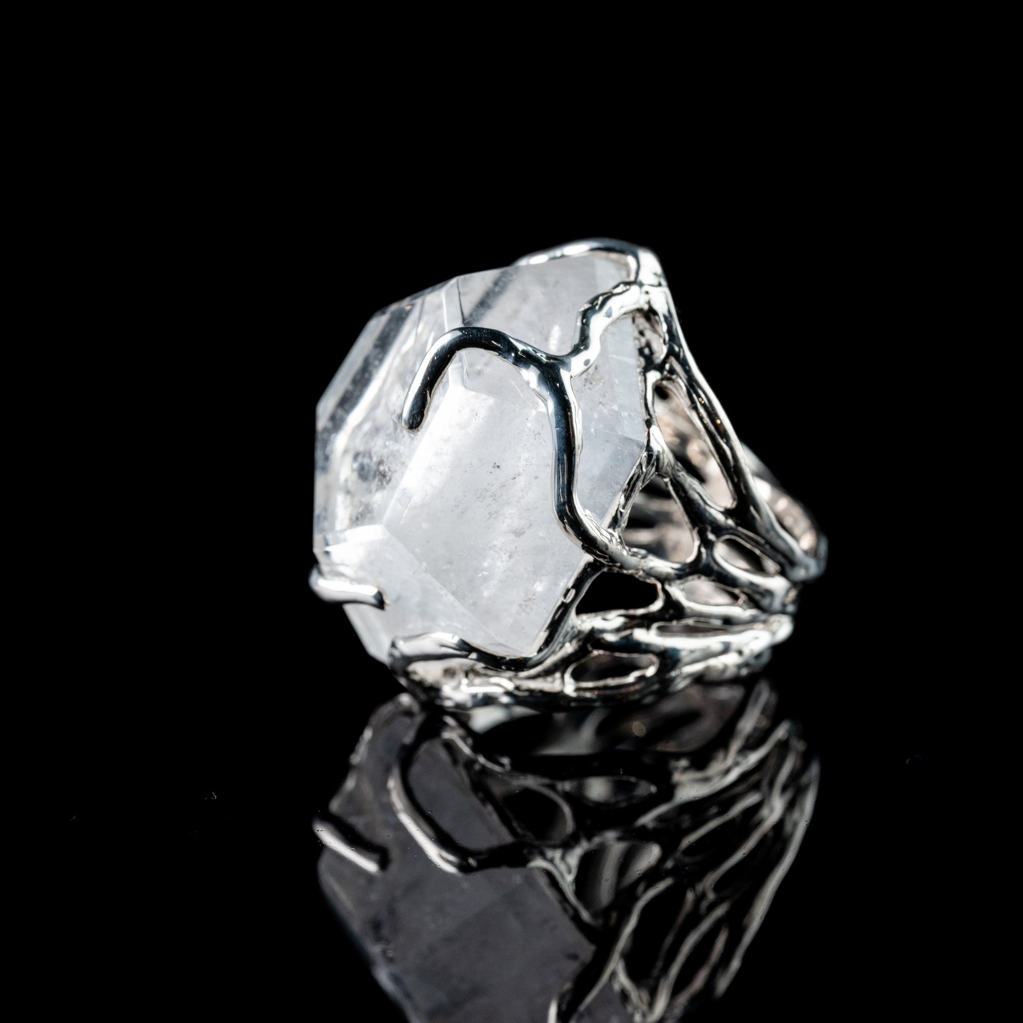 Каблучка з гірським кришталем - зображення 2