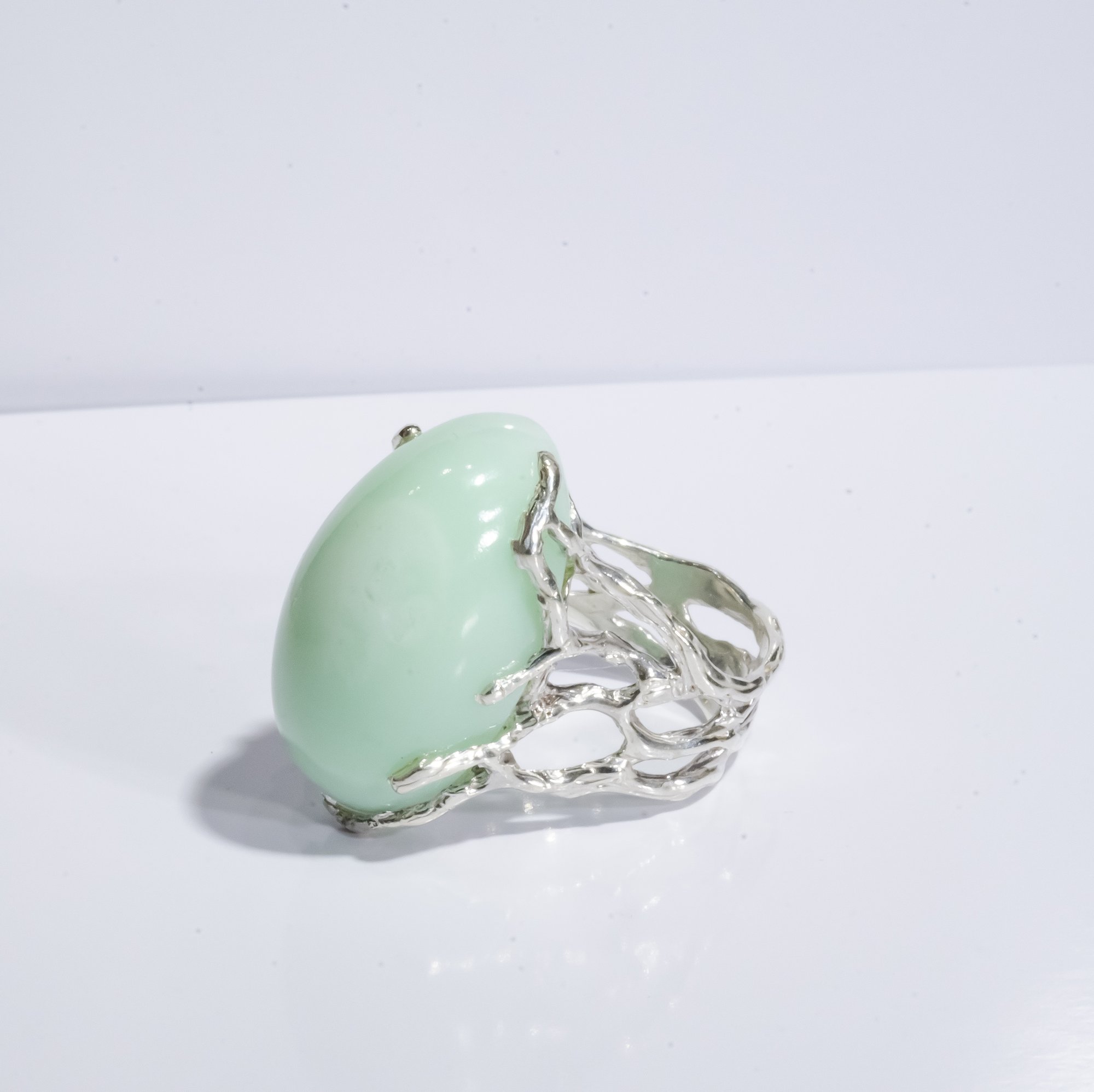 Каблучка з хризопалом - зображення 3