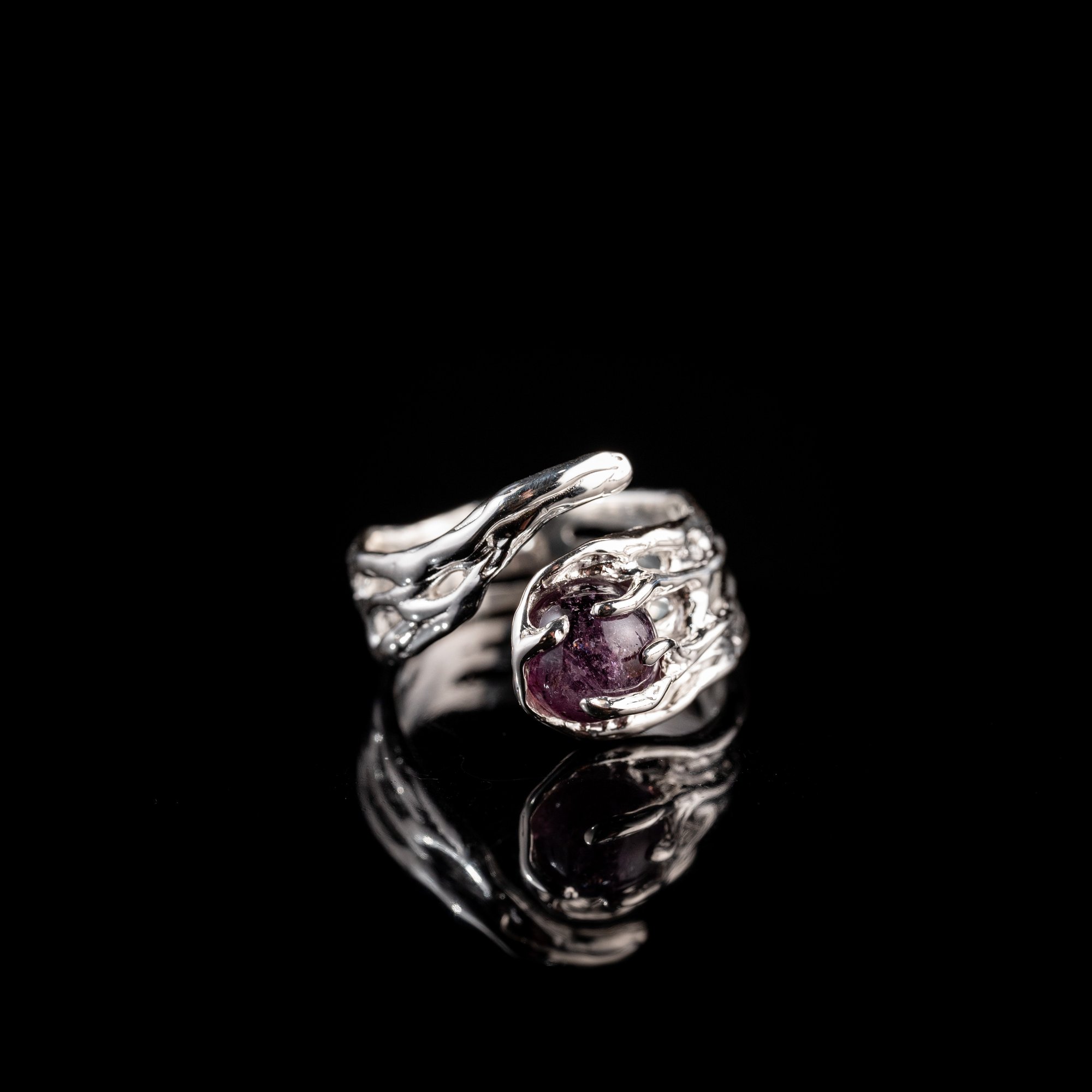 Каблучка з турмаліном