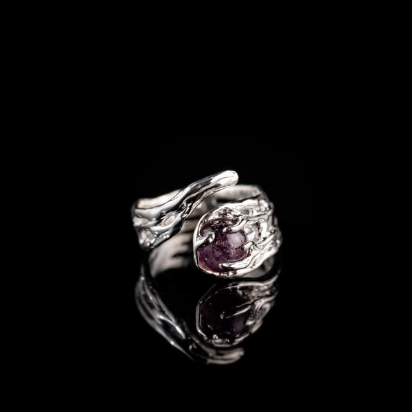 Каблучка з турмаліном