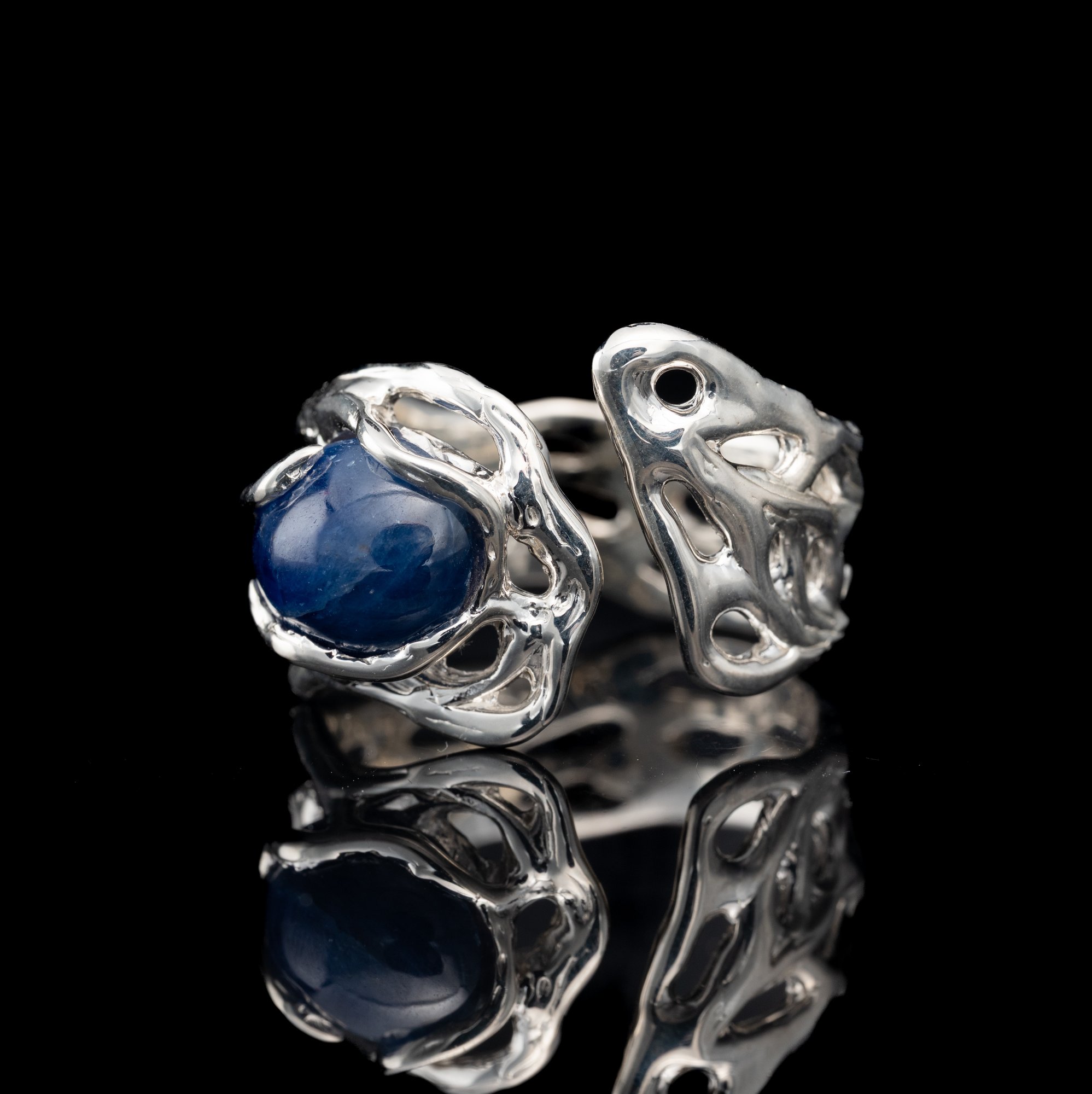 Каблучка зі сапфіром - зображення 3