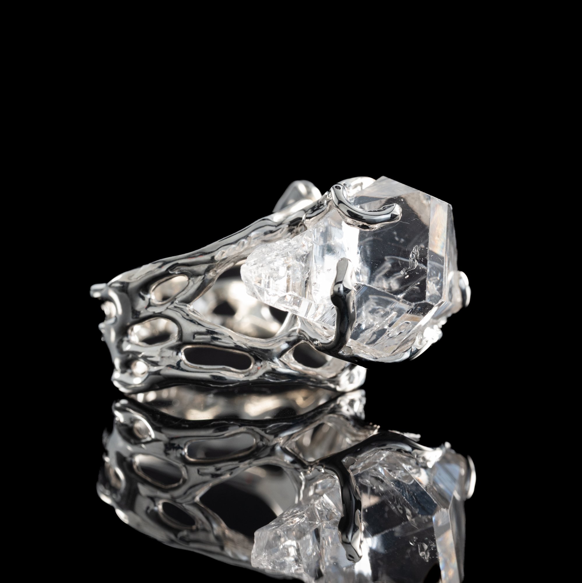 Каблучка з гірським кришталем - зображення 3