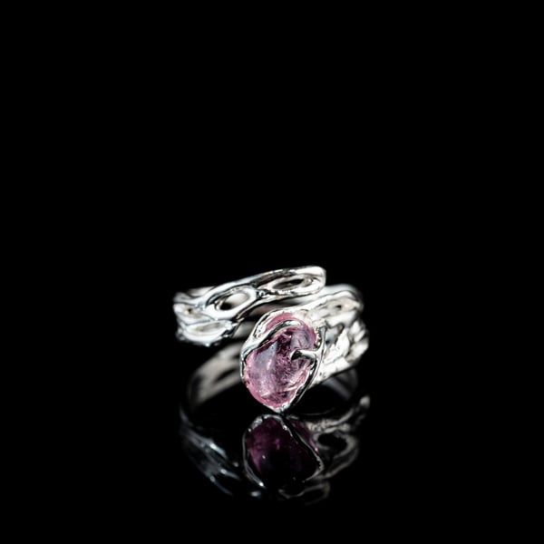 Каблучка з турмаліном