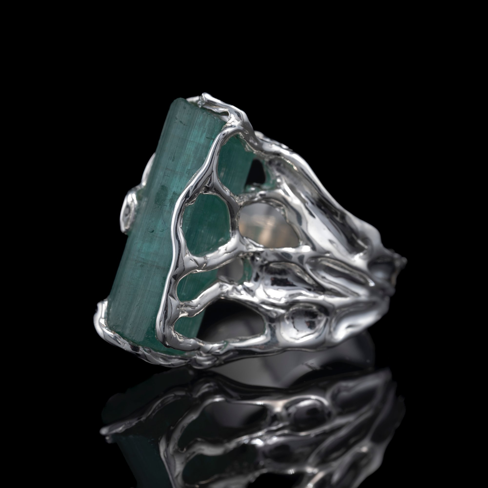 Каблучка з турмаліном - зображення 2