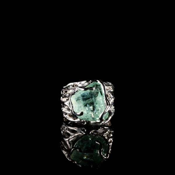 Каблучка з турмаліном