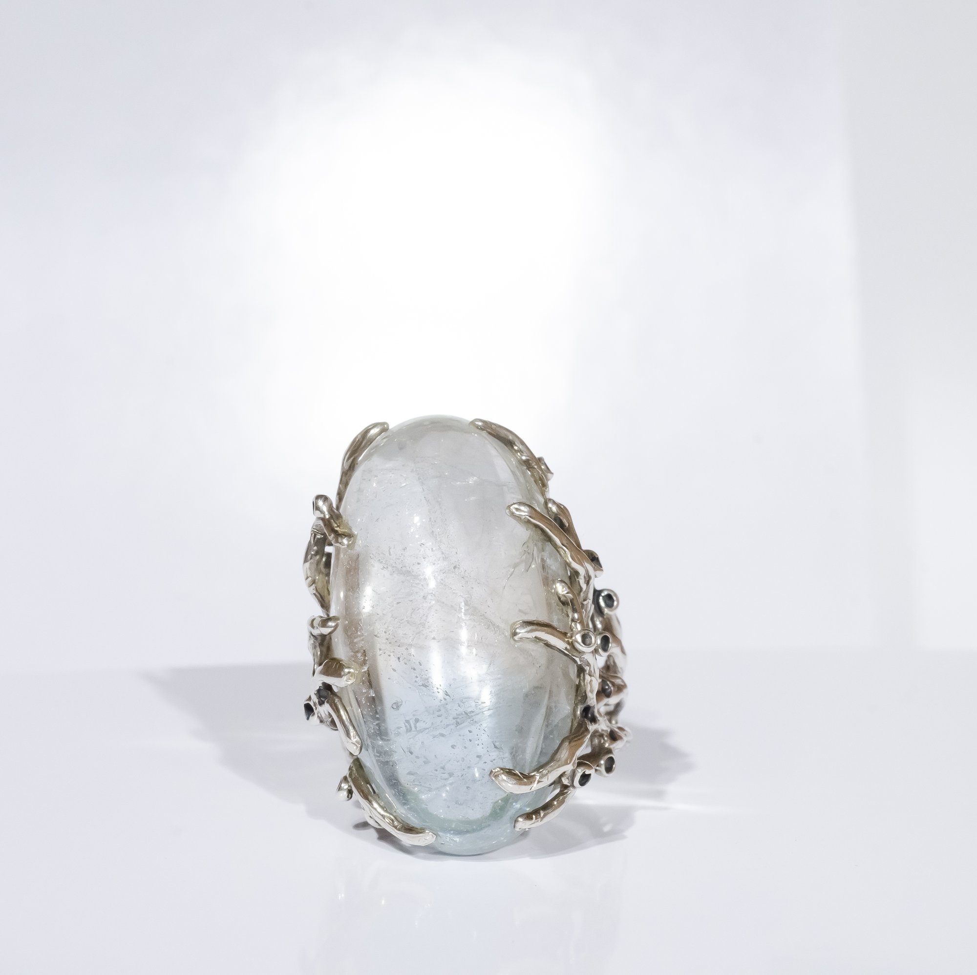 Каблучка з поліхромним топазом - зображення 2