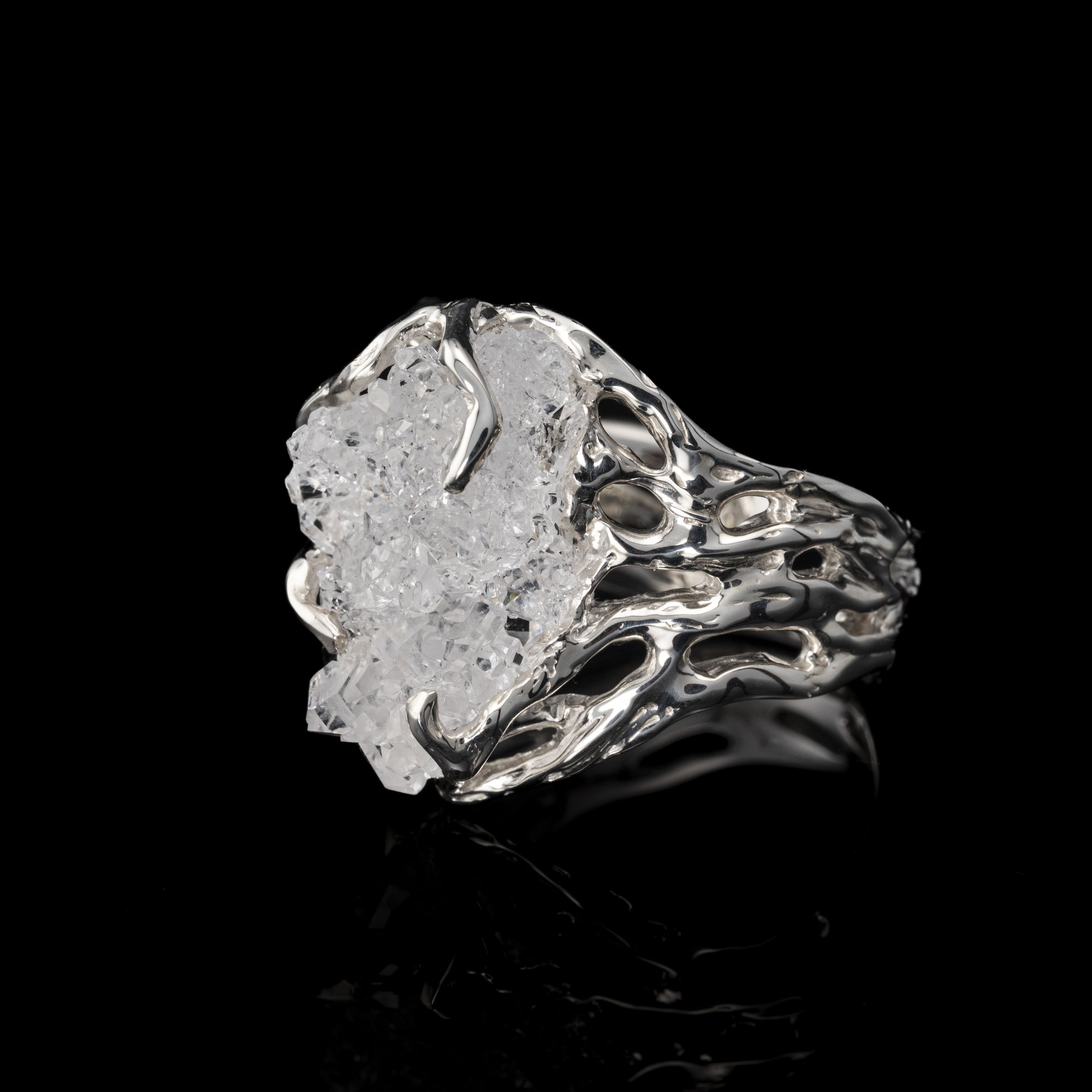 Каблучка з гірським кришталем - зображення 2