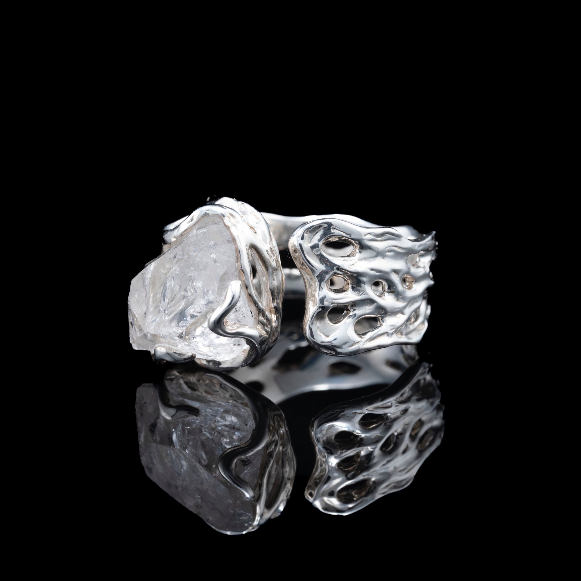 Каблучка з кварцом - зображення 2