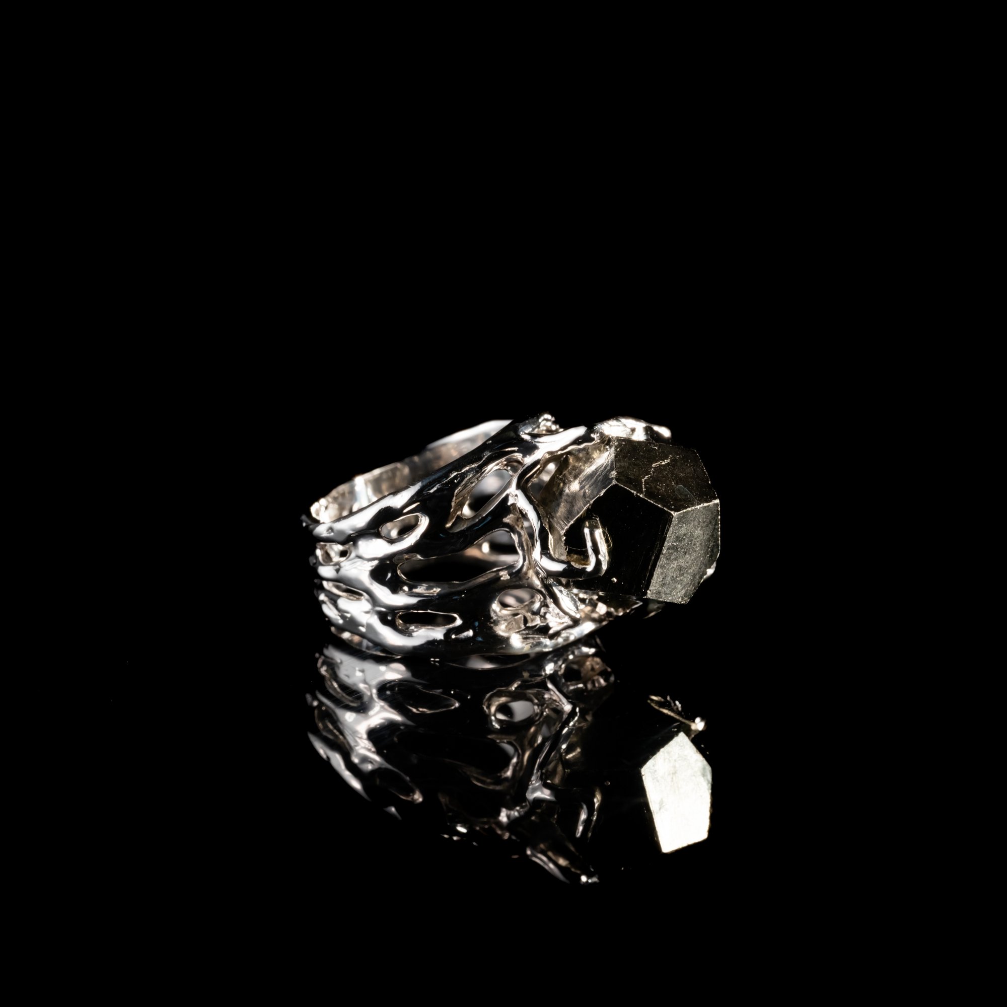 Каблучка з піритом - зображення 3