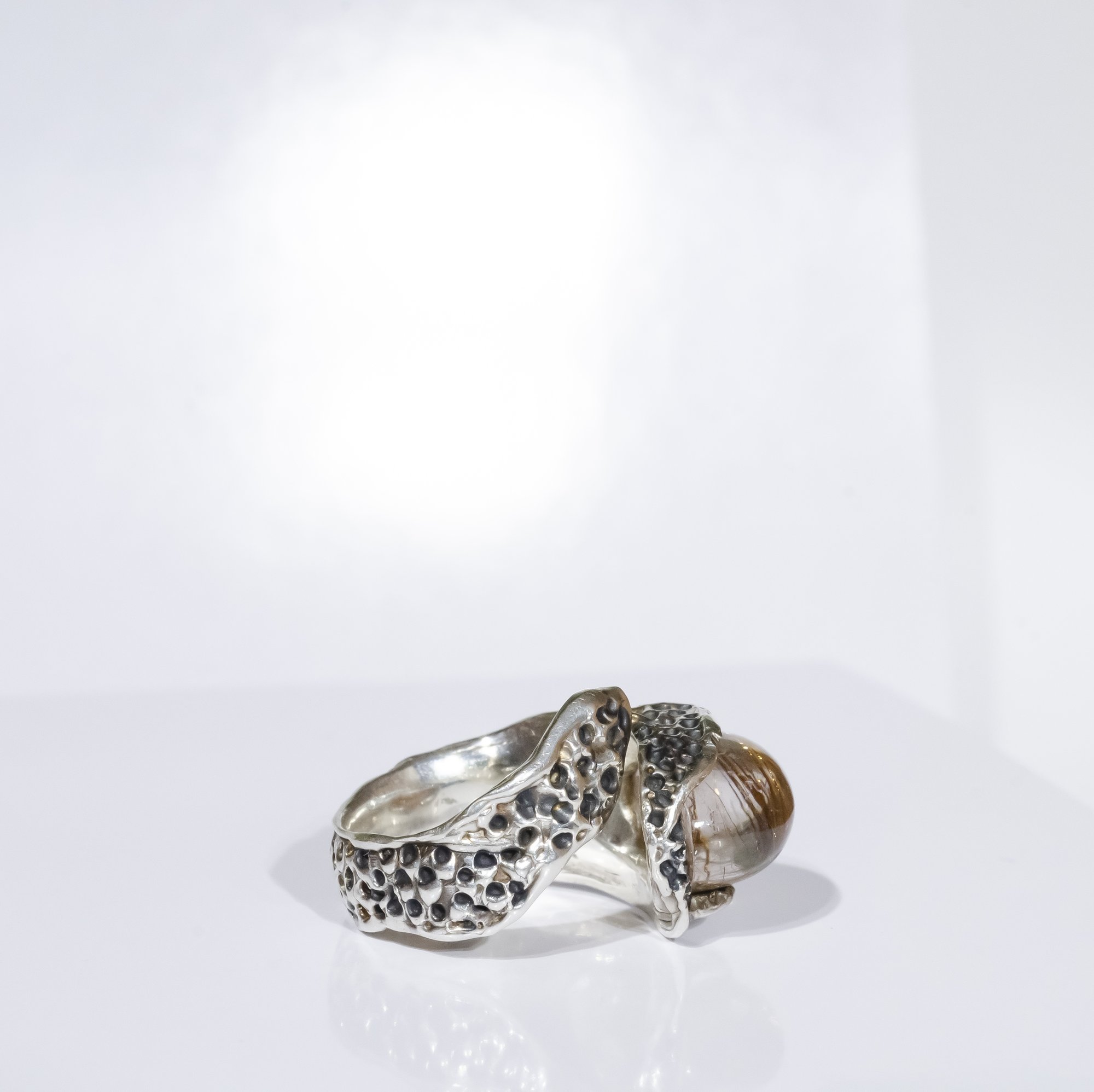 Каблучка з рутилованим кварцом - зображення 8