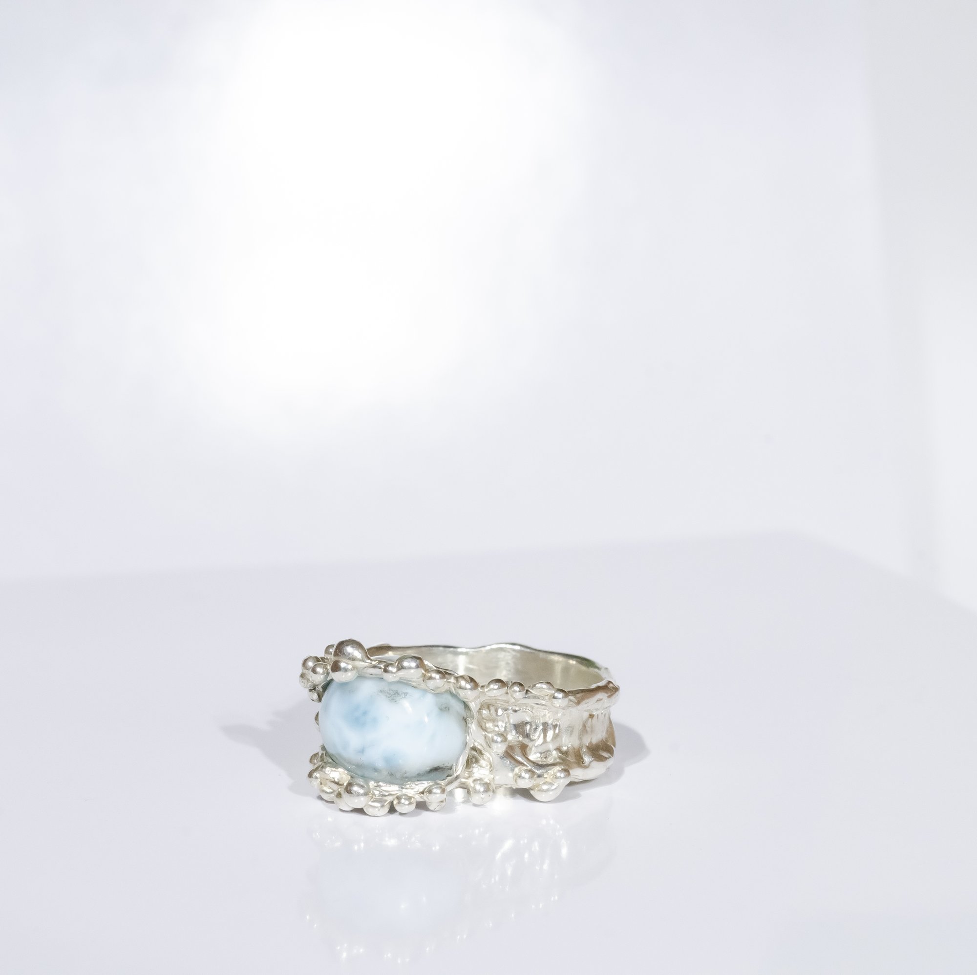 Каблучка з ларімаром - зображення 2