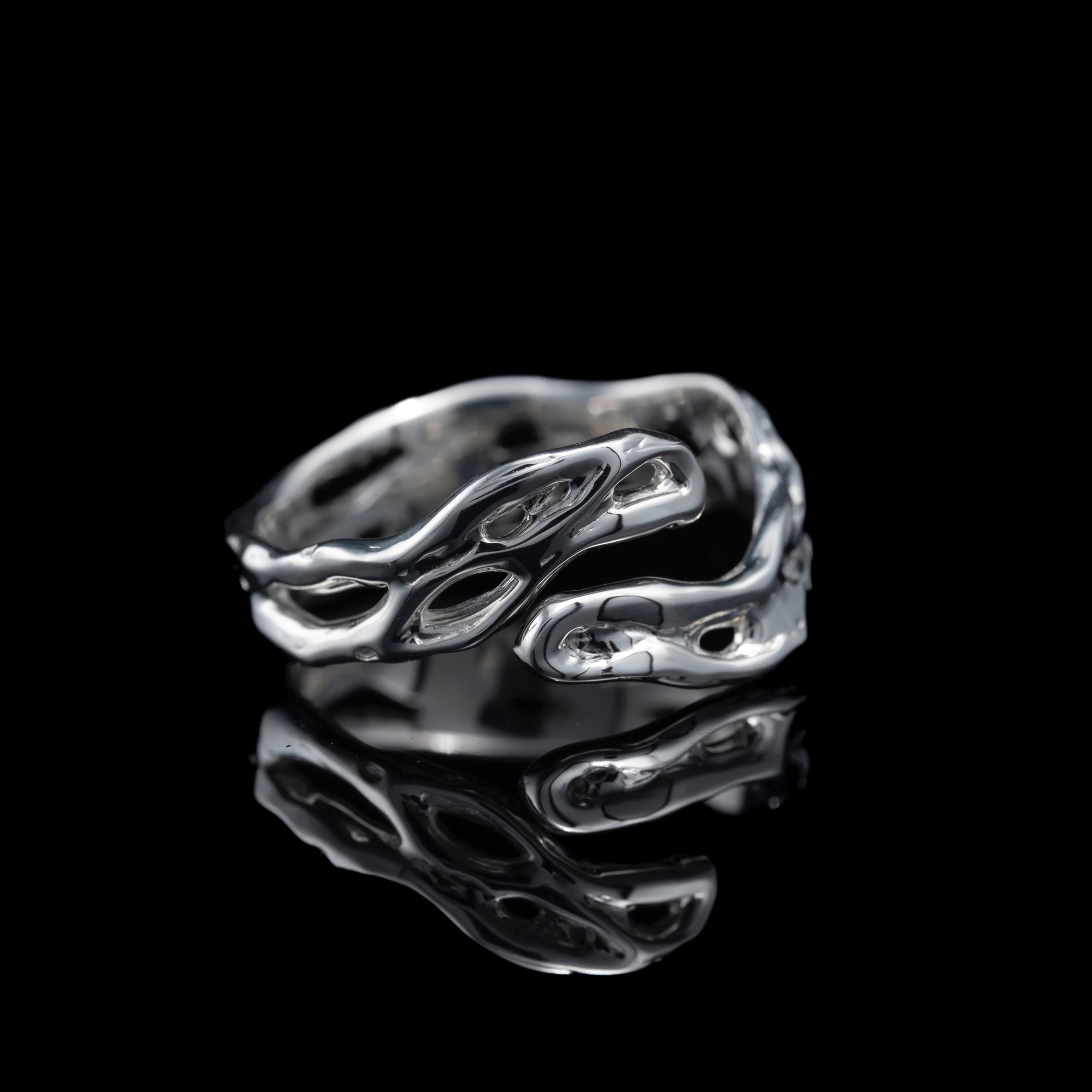 Срібна каблучка на великий палець - зображення 3