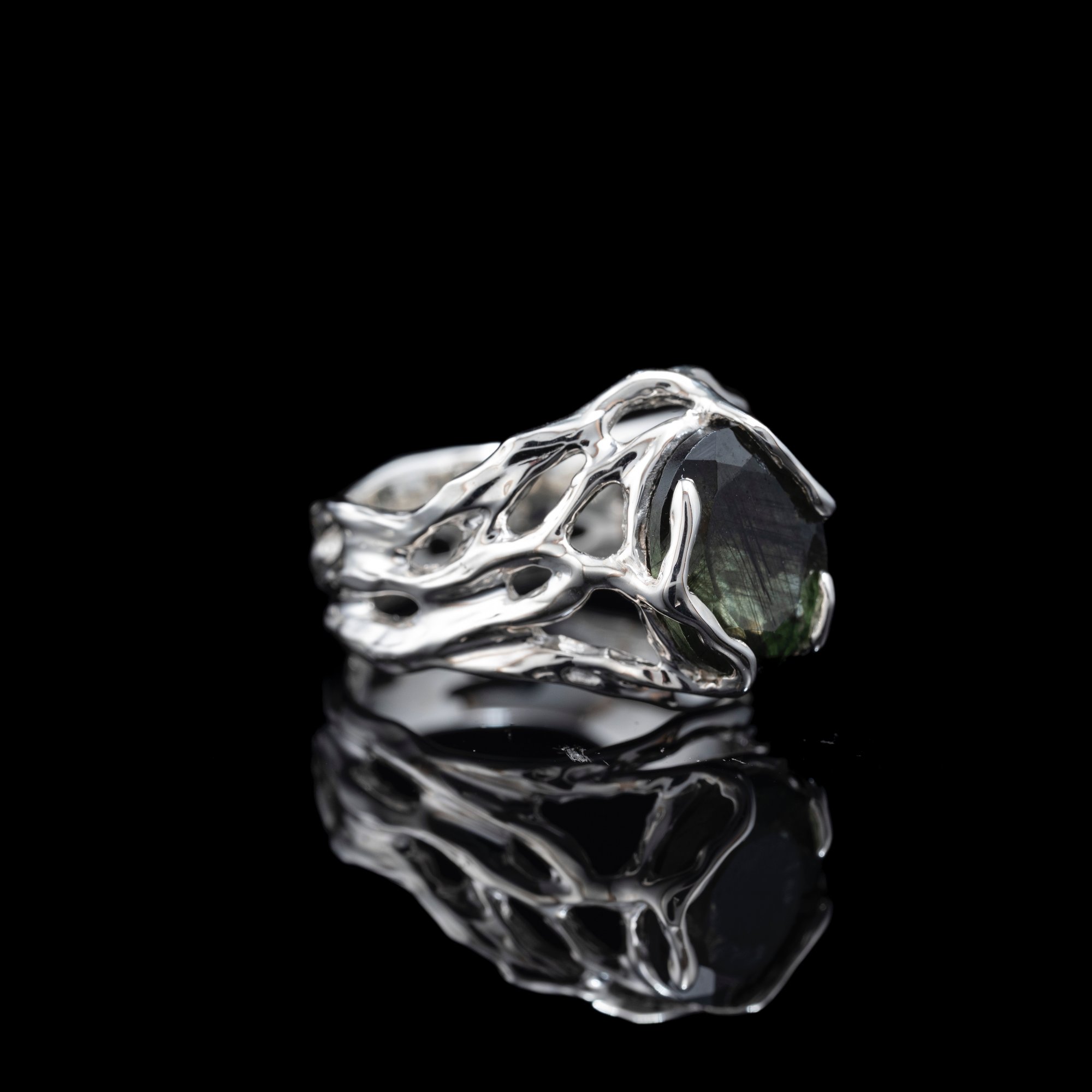 Каблучка з перідотом - зображення 3