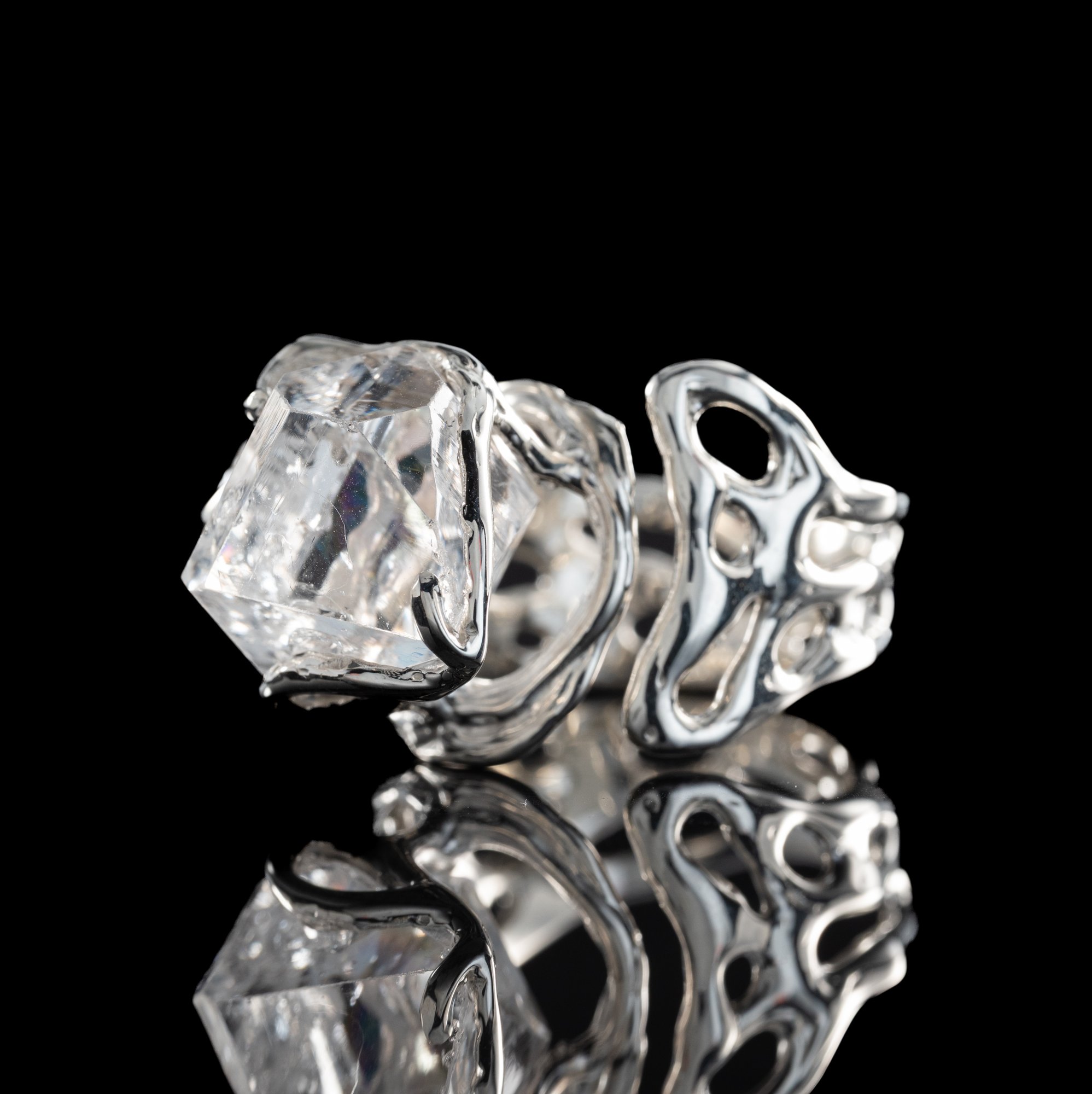 Каблучка з гірським кришталем - зображення 4