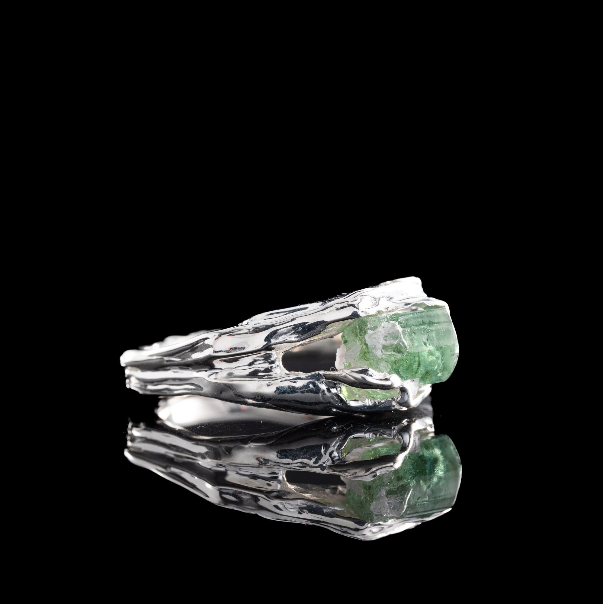 Каблучка з верделітом - зображення 3