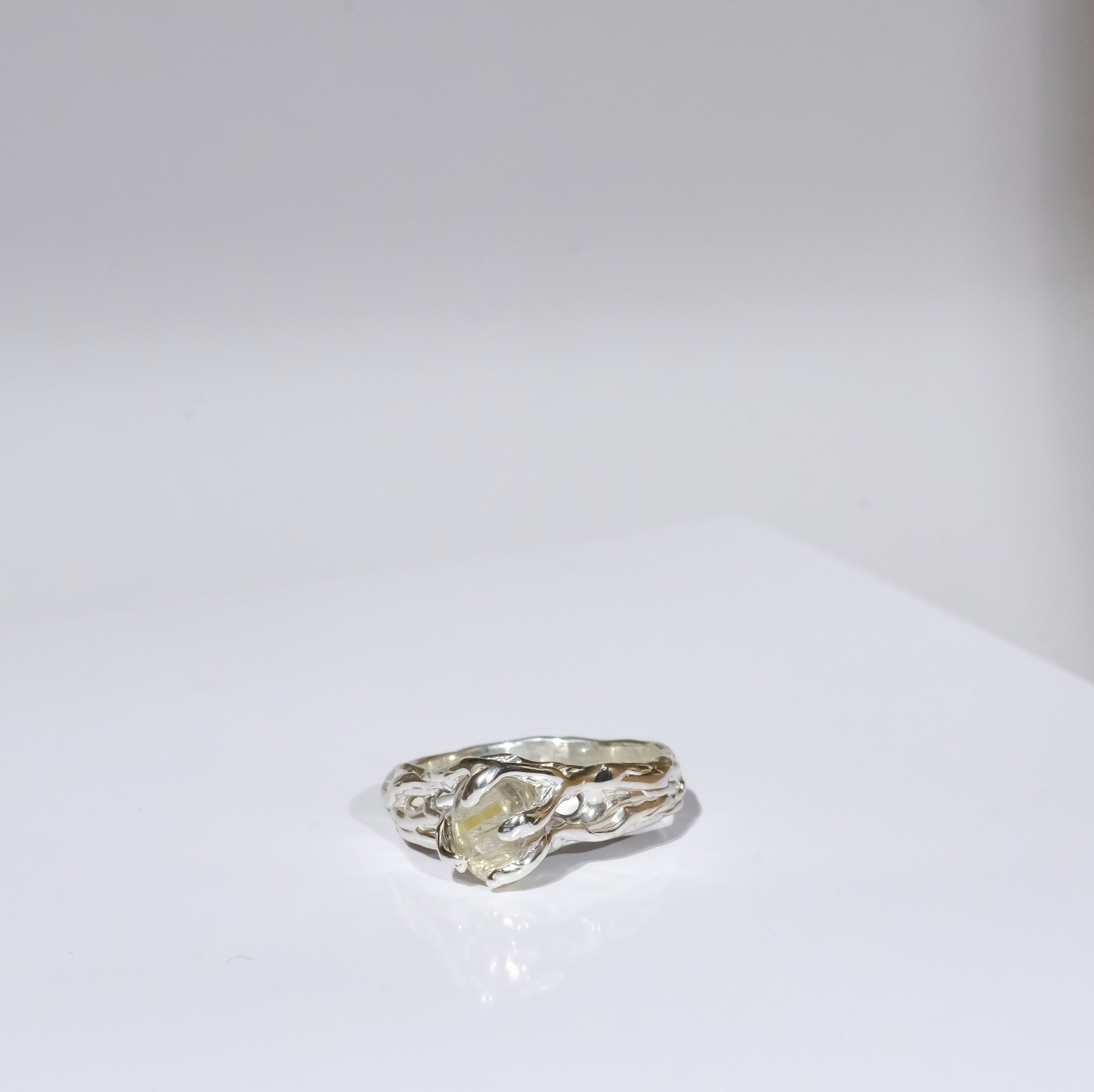 Каблучка з рутилованим кварцом - зображення 2