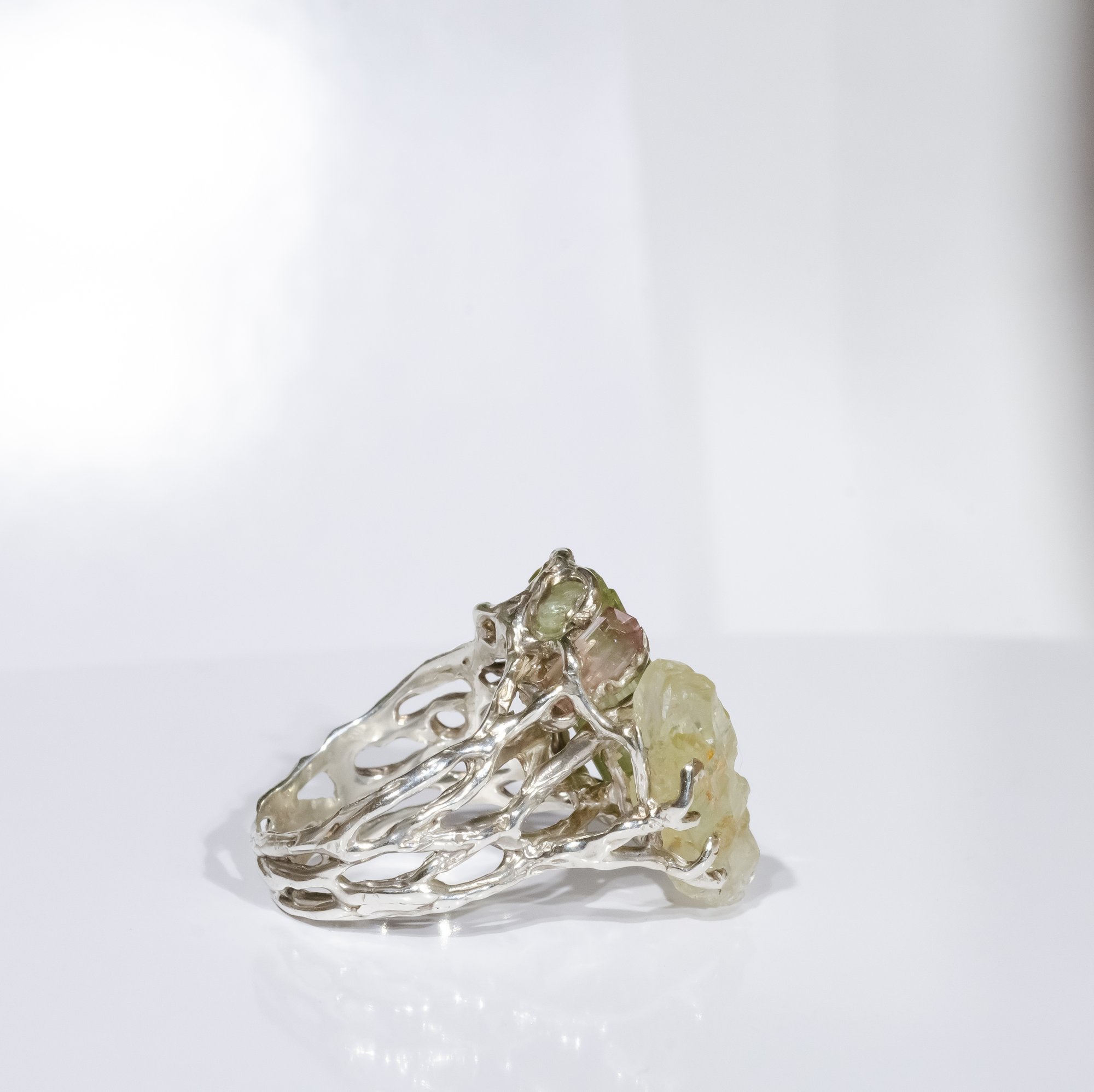 Каблучка з турмалінами та геліодором - зображення 8