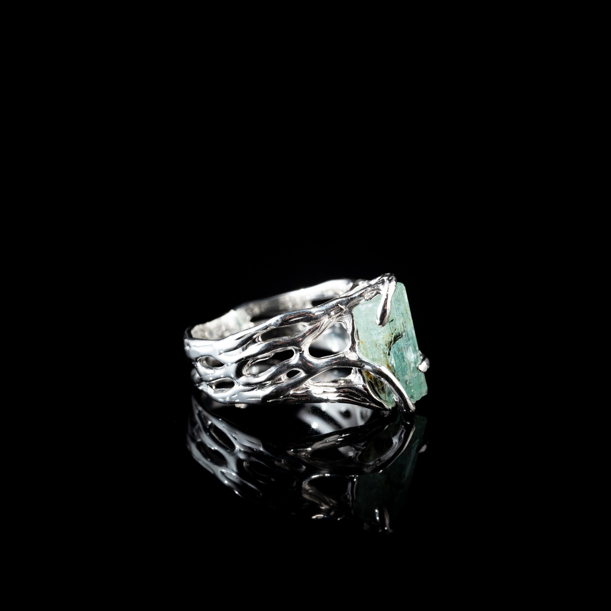 Каблучка зі смарагдом - зображення 3