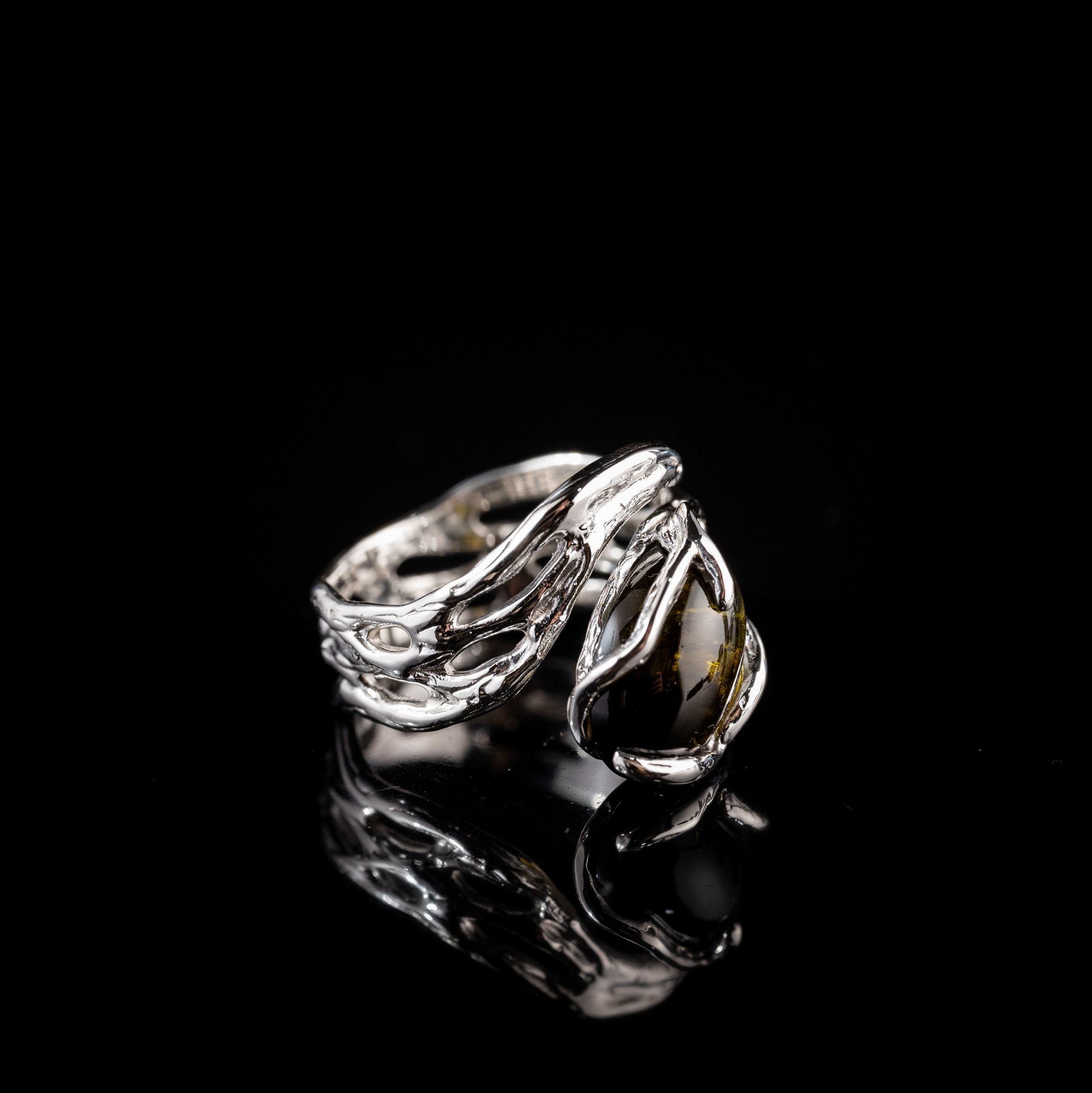 Каблучка з верделітом - зображення 3