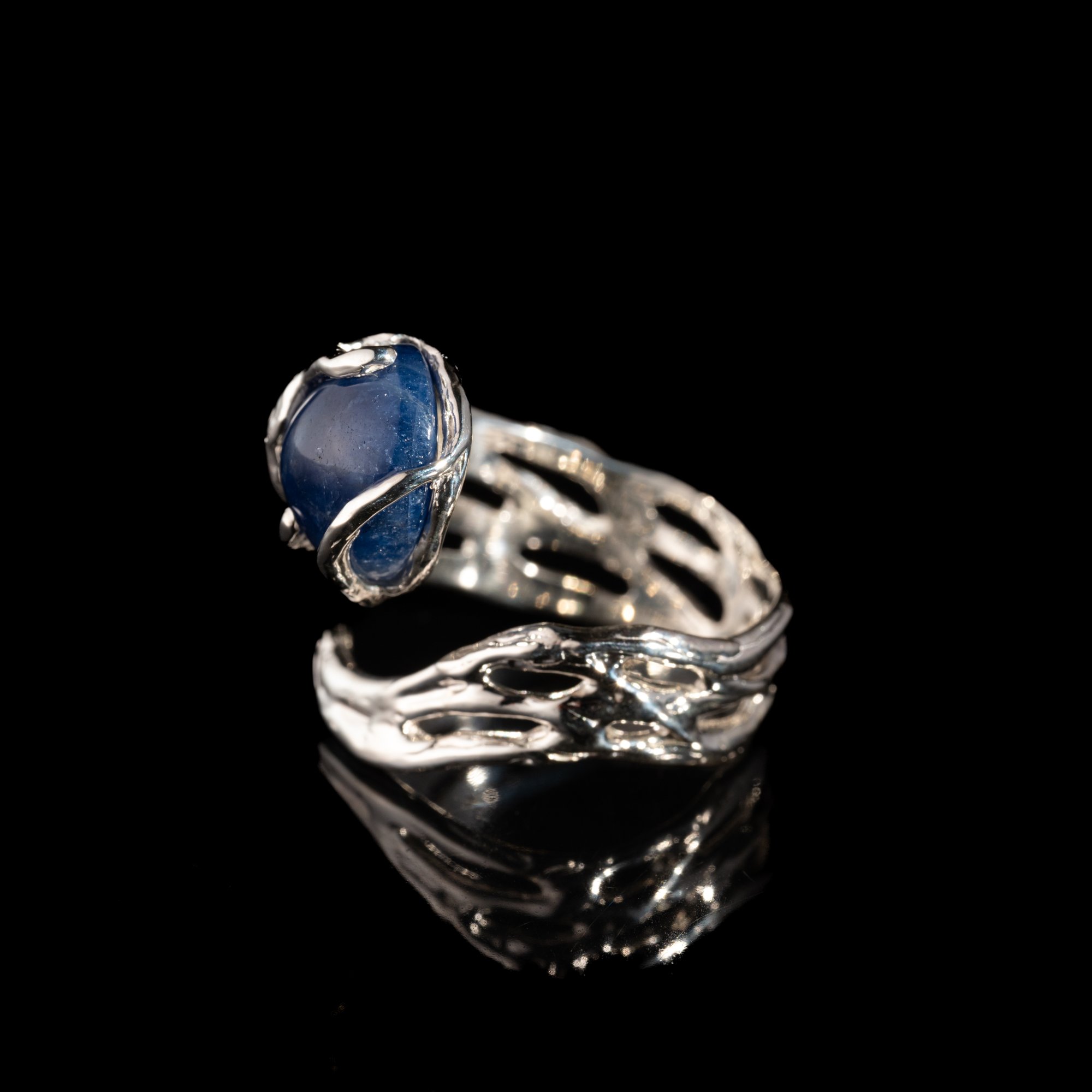 Каблучка з сапфіром - зображення 2