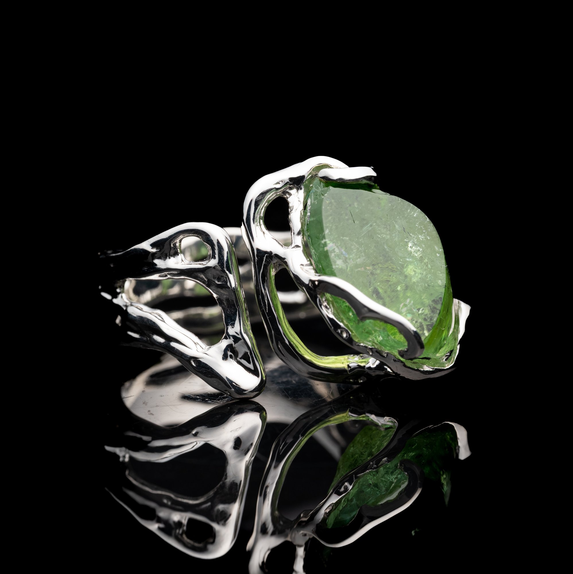 Каблучка з турмаліном - зображення 2