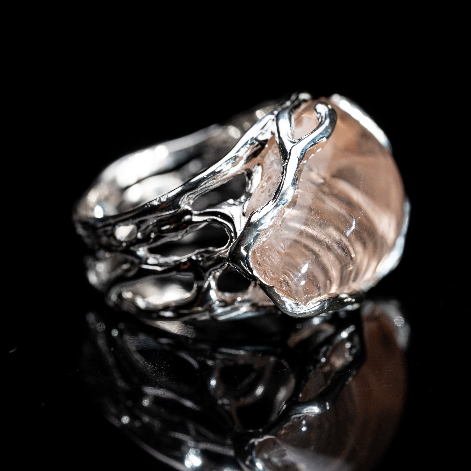 Каблучка з винним топазом - зображення 2