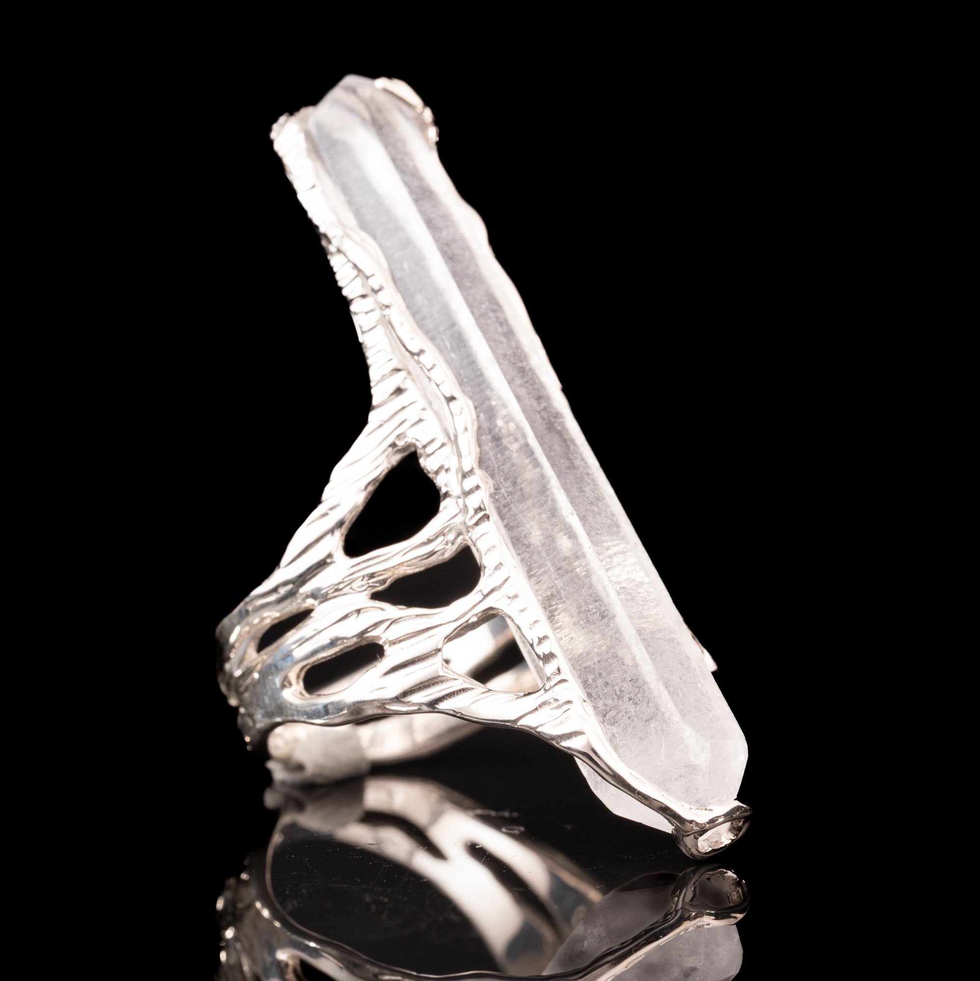 Каблучка з гірським кришталем - зображення 2