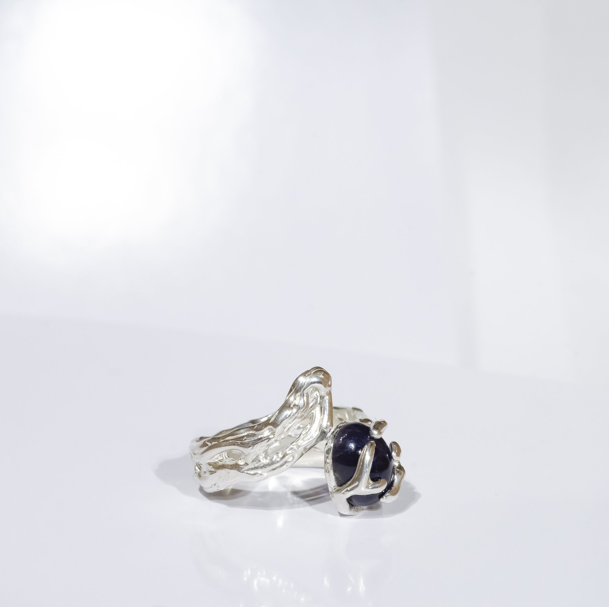 Каблучка з іолітом - зображення 8