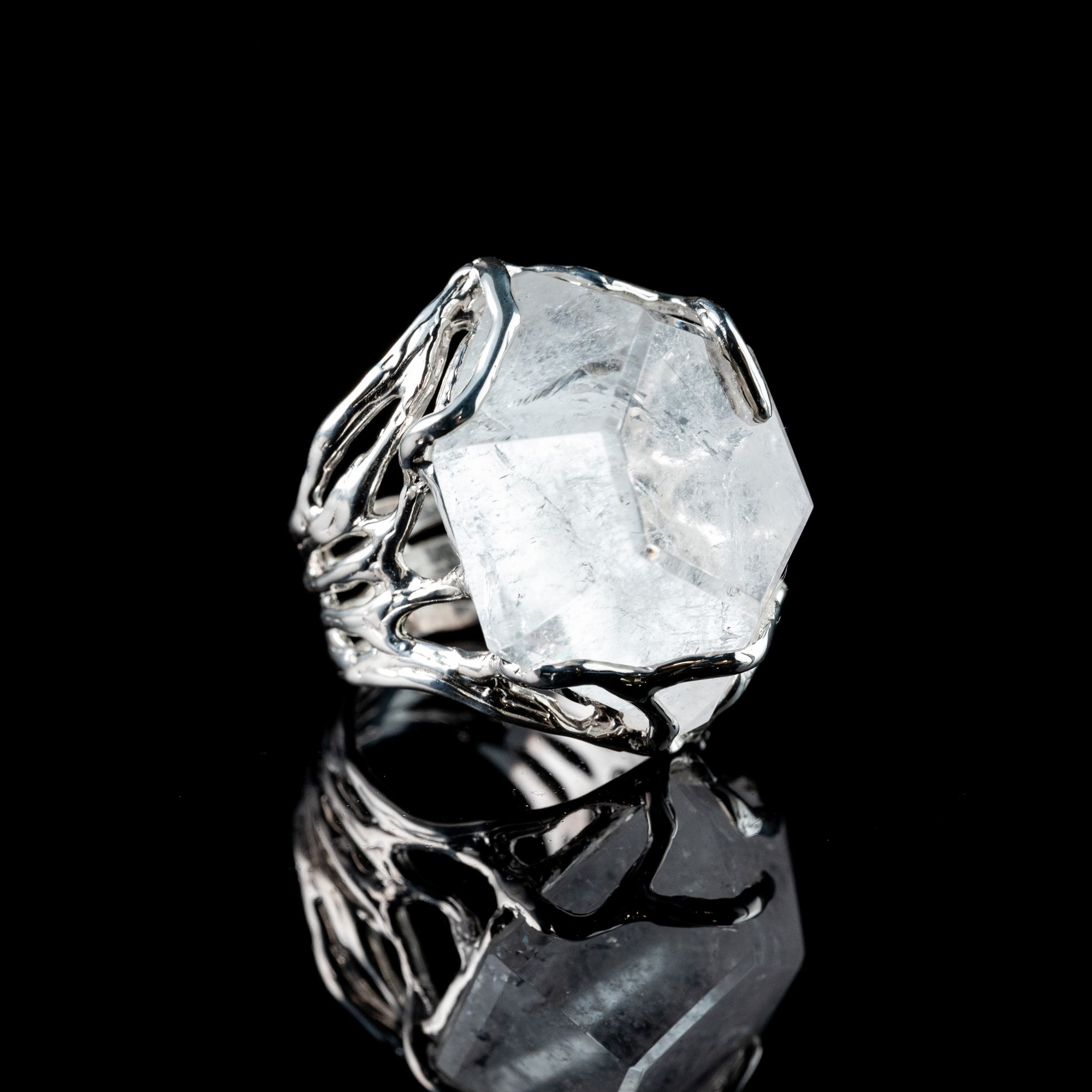 Каблучка з гірським кришталем - зображення 3