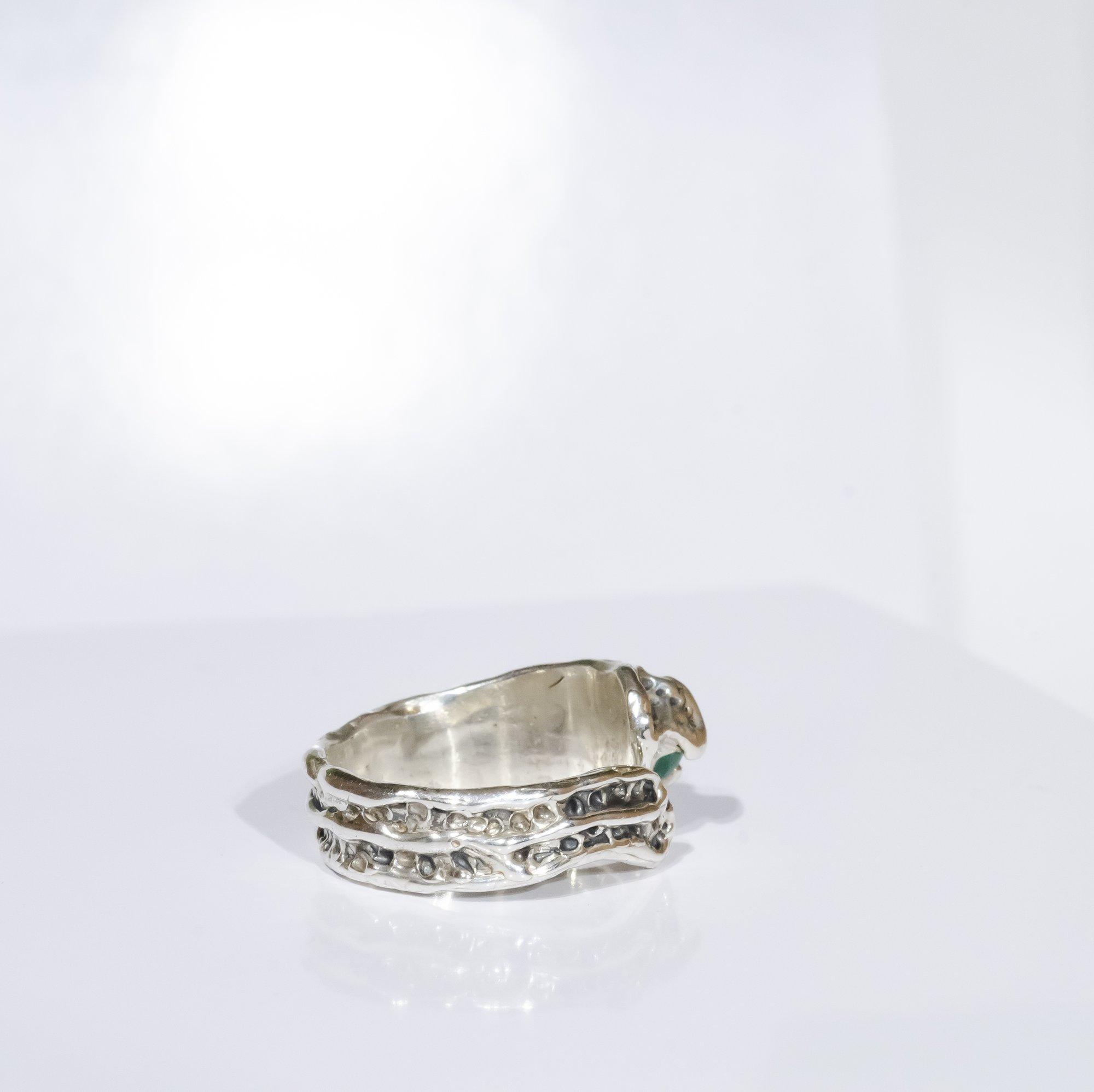 Каблучка зі смарагдом - зображення 6