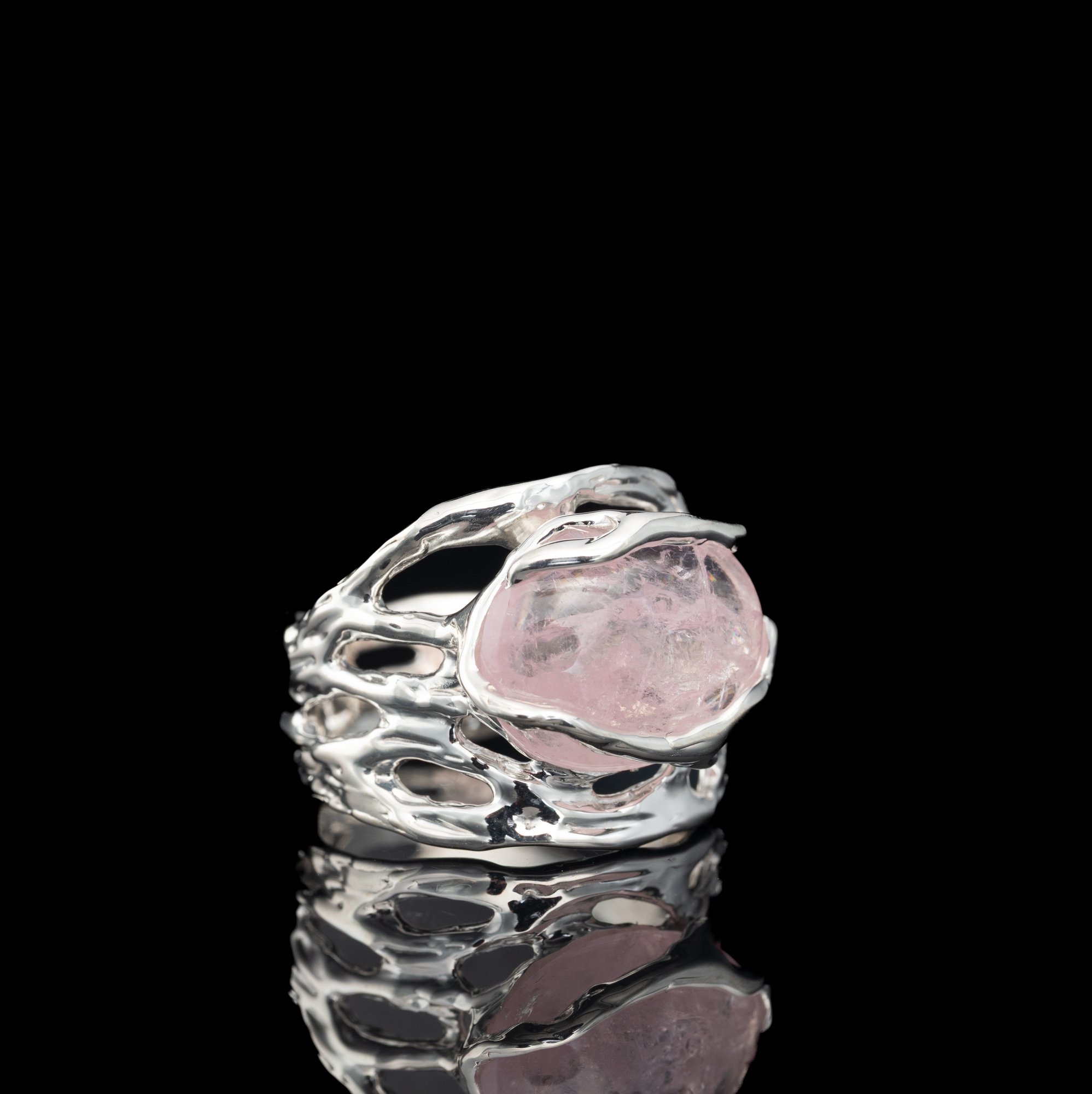 Каблучка з морганітом - зображення 2