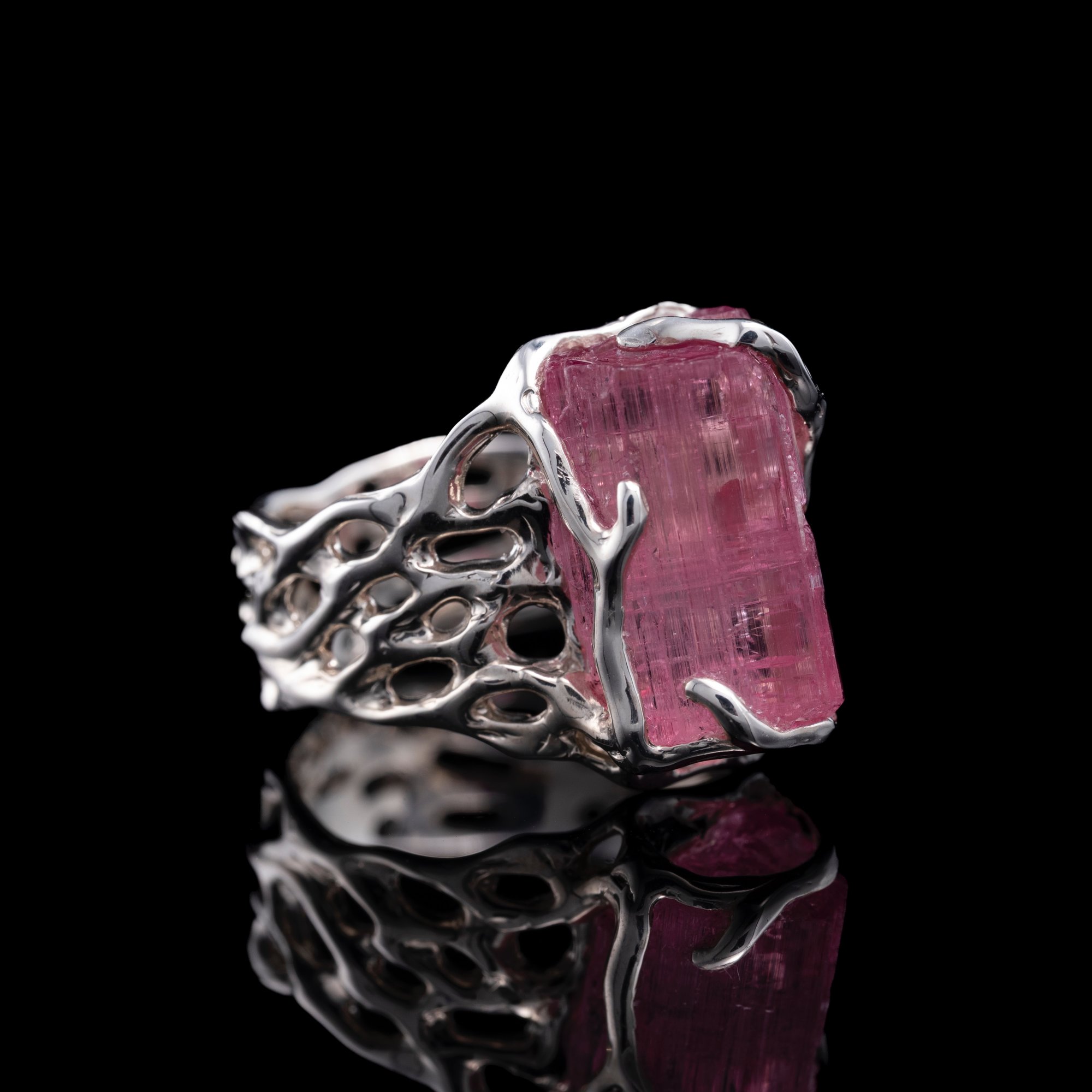 Каблучка з рубелітом - зображення 3