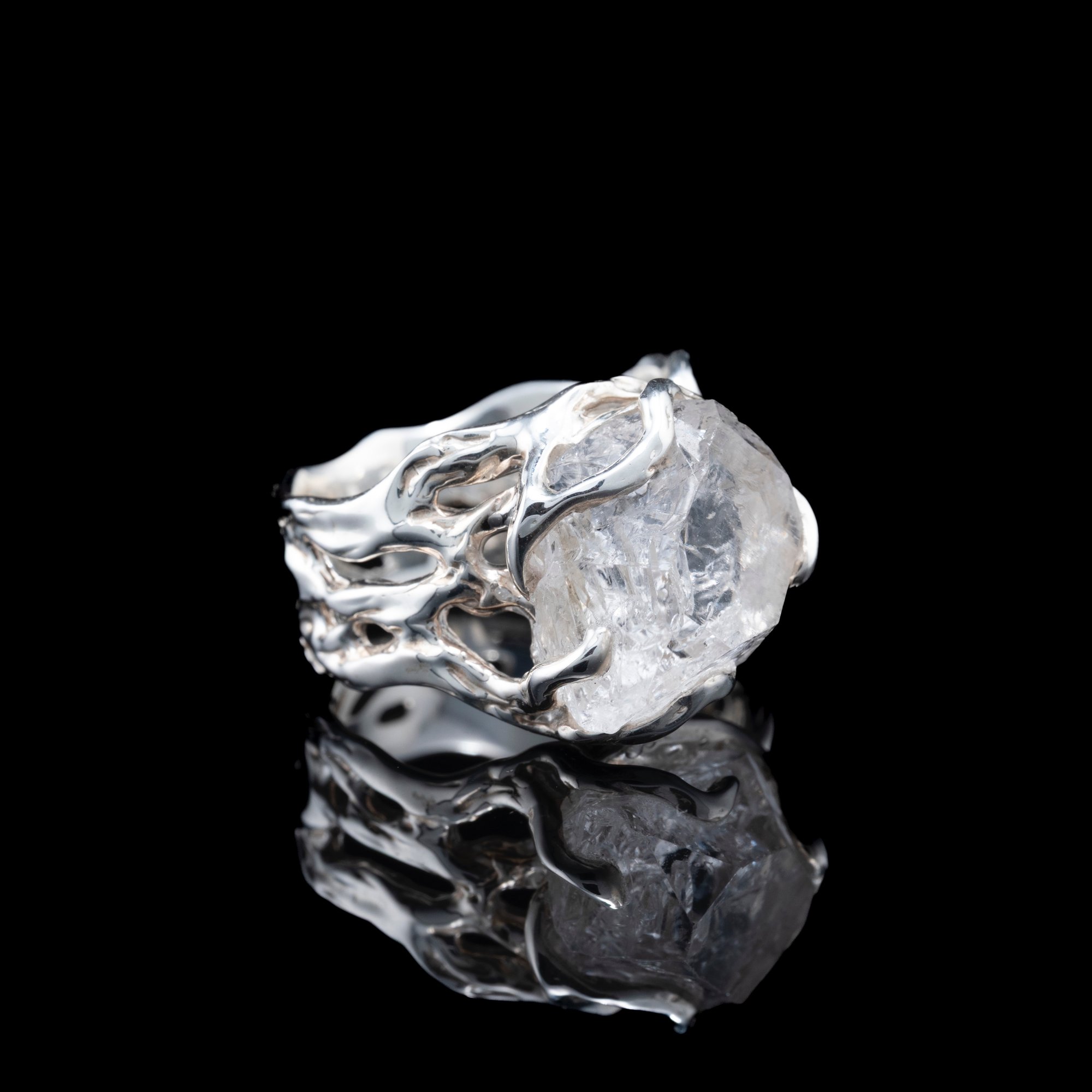 Каблучка з кварцом - зображення 3