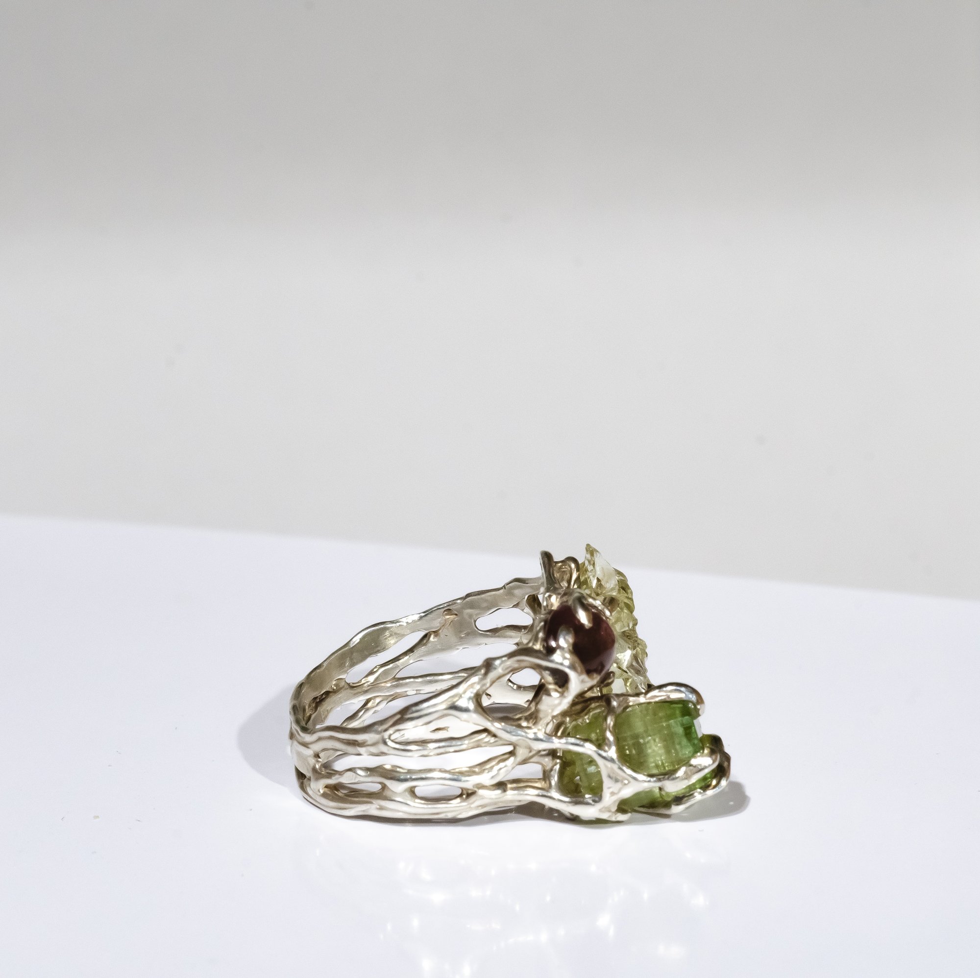 Каблучка з турмалінами та геліодором - зображення 7