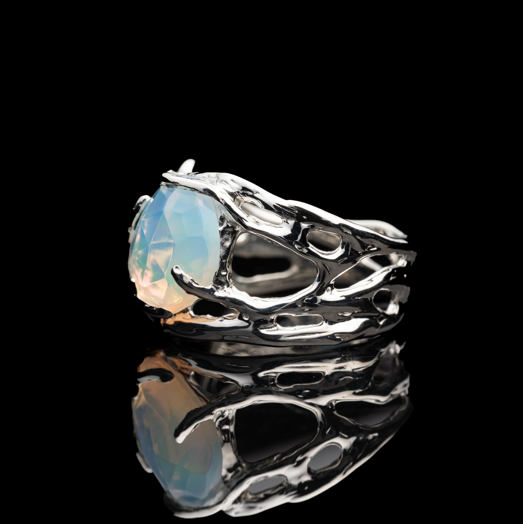 Каблучка з опалом - зображення 3