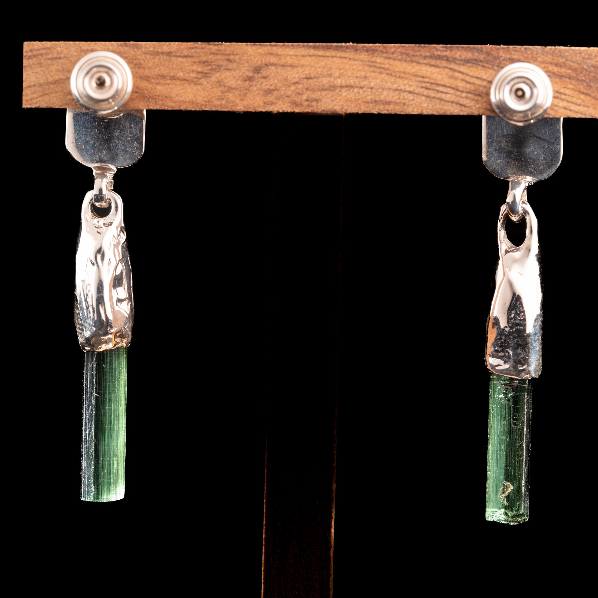 Сережки з турмалінами - зображення 2