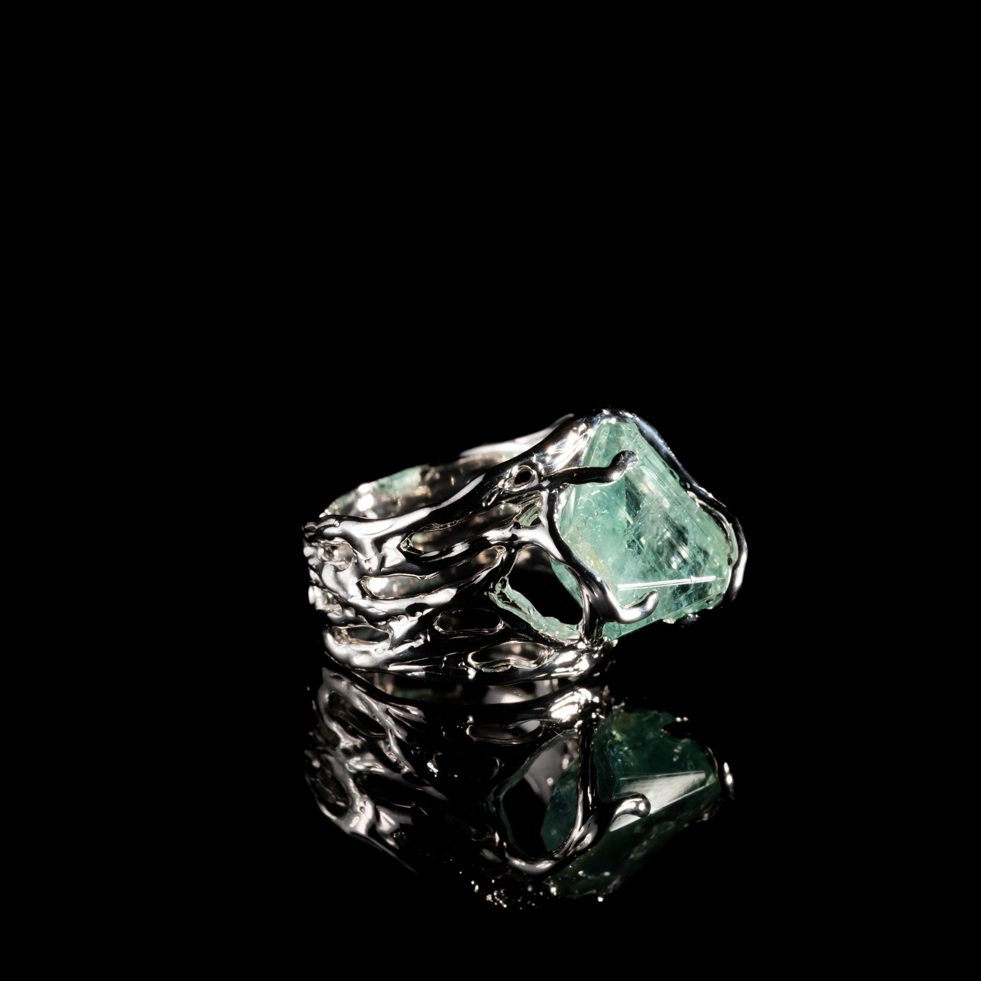 Каблучка з турмаліном - зображення 3