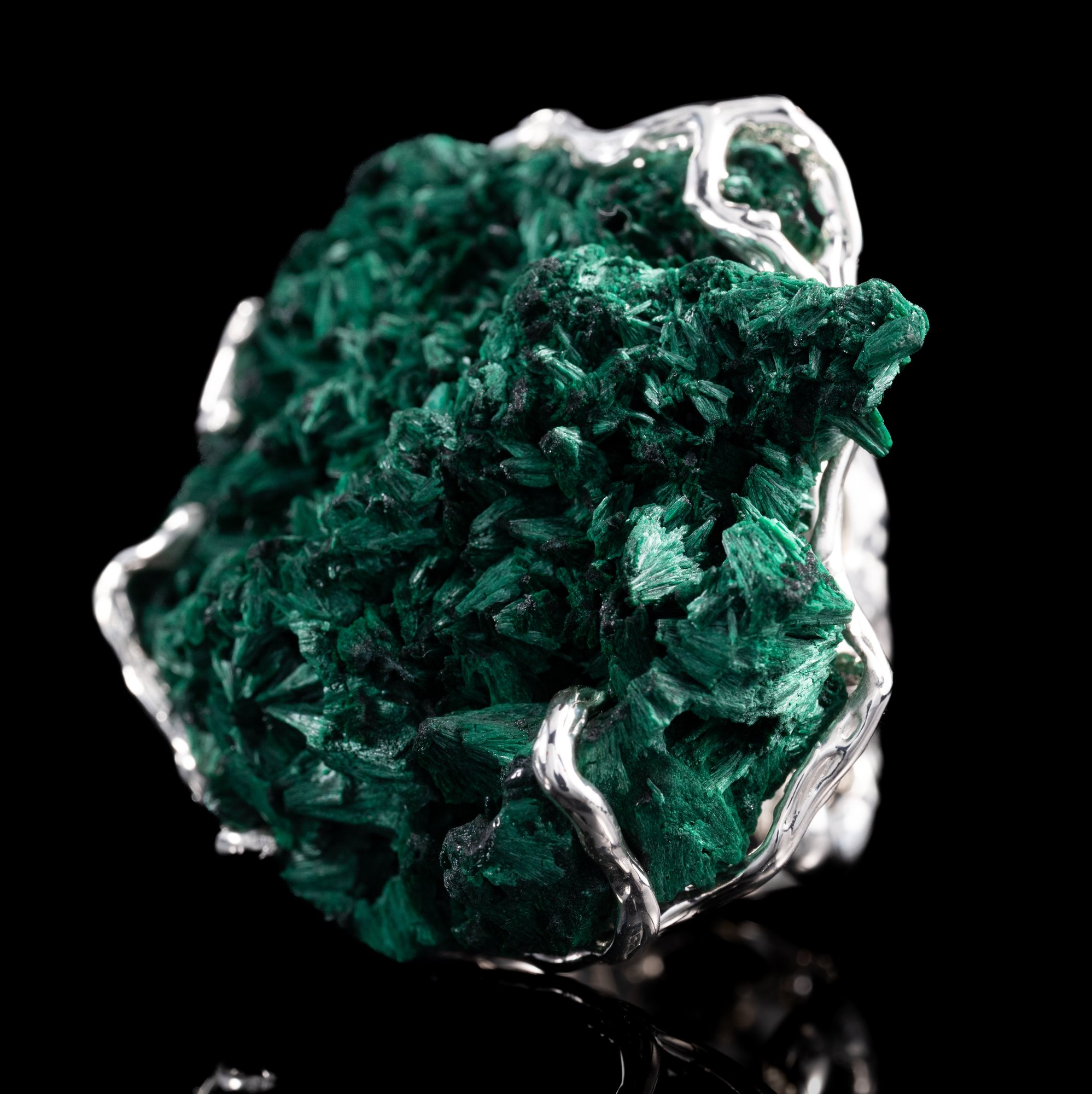 Каблучка з малахітом - зображення 3