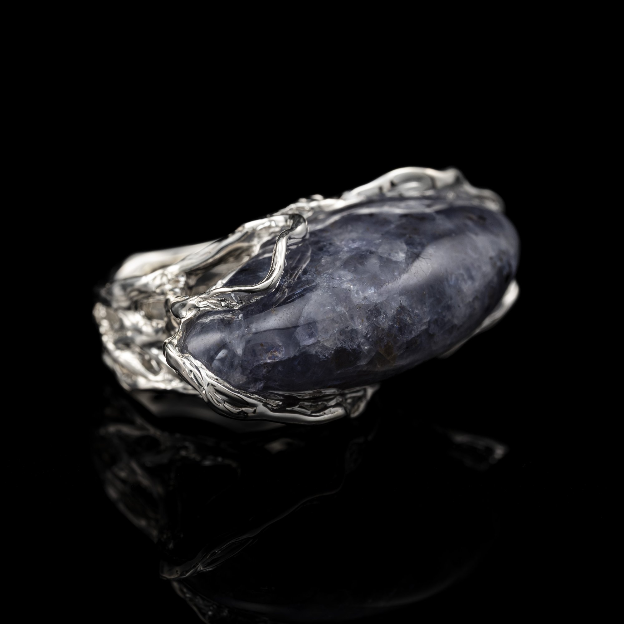 Каблучка з іолітом - зображення 3