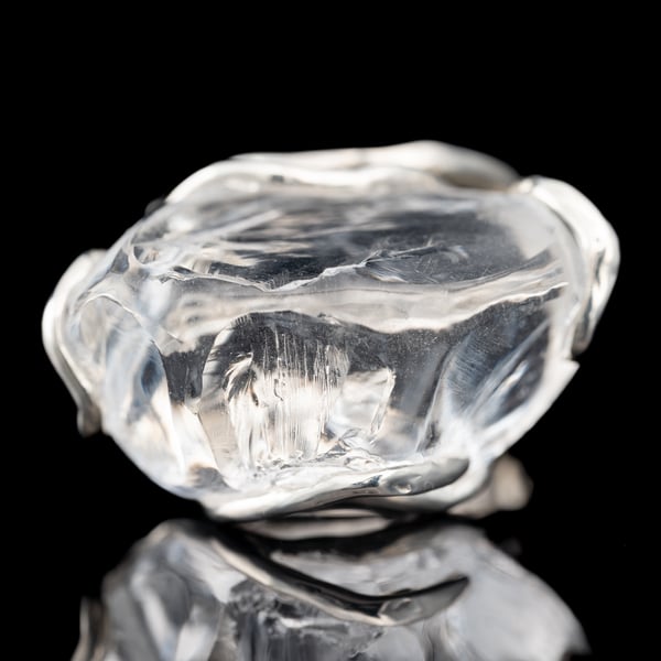 Каблучка з гірським кришталем