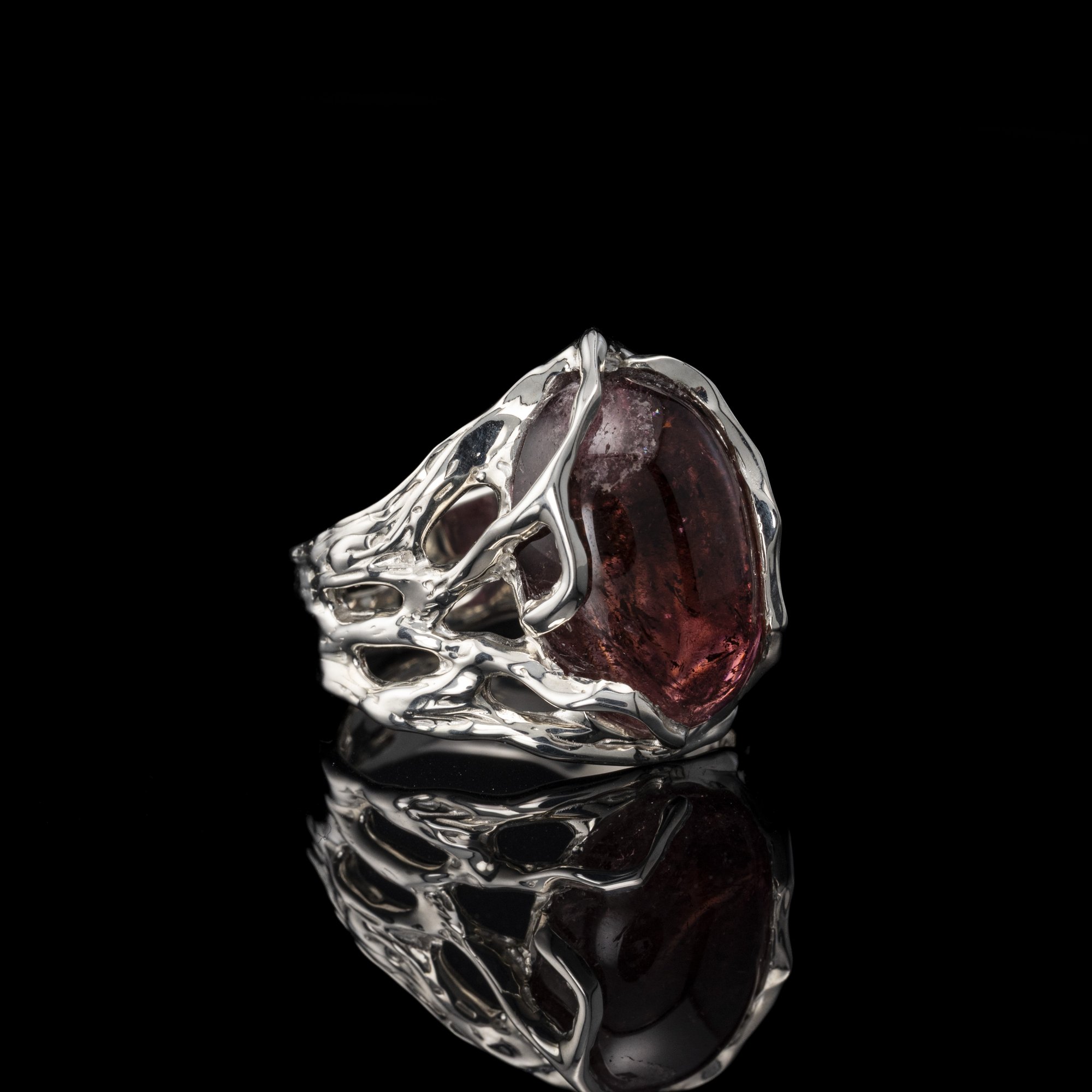 Каблучка з рубелітом - зображення 3