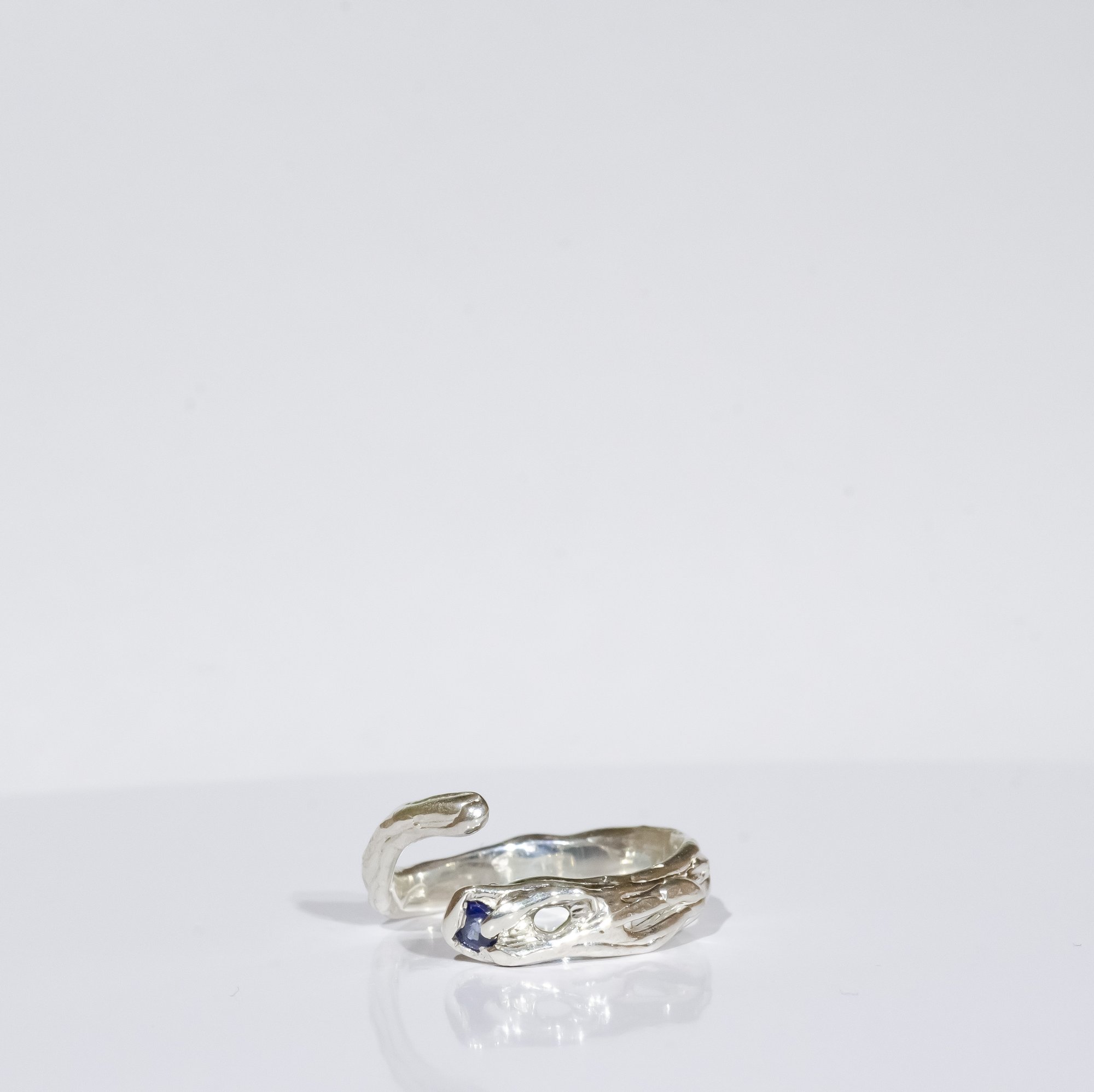 Каблучка з сапфіром - зображення 2