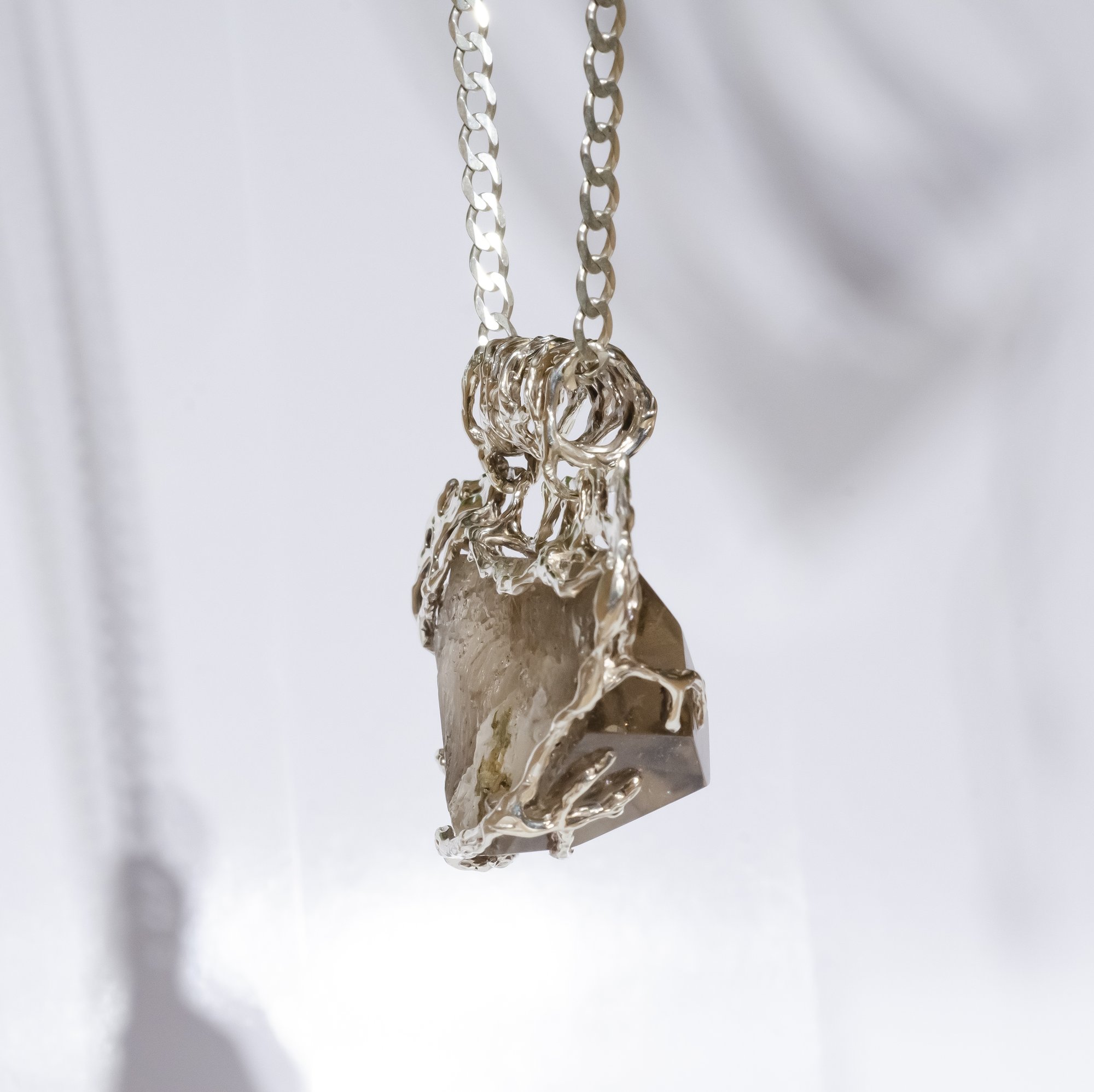 Кулон з димчастим кварцом - зображення 4