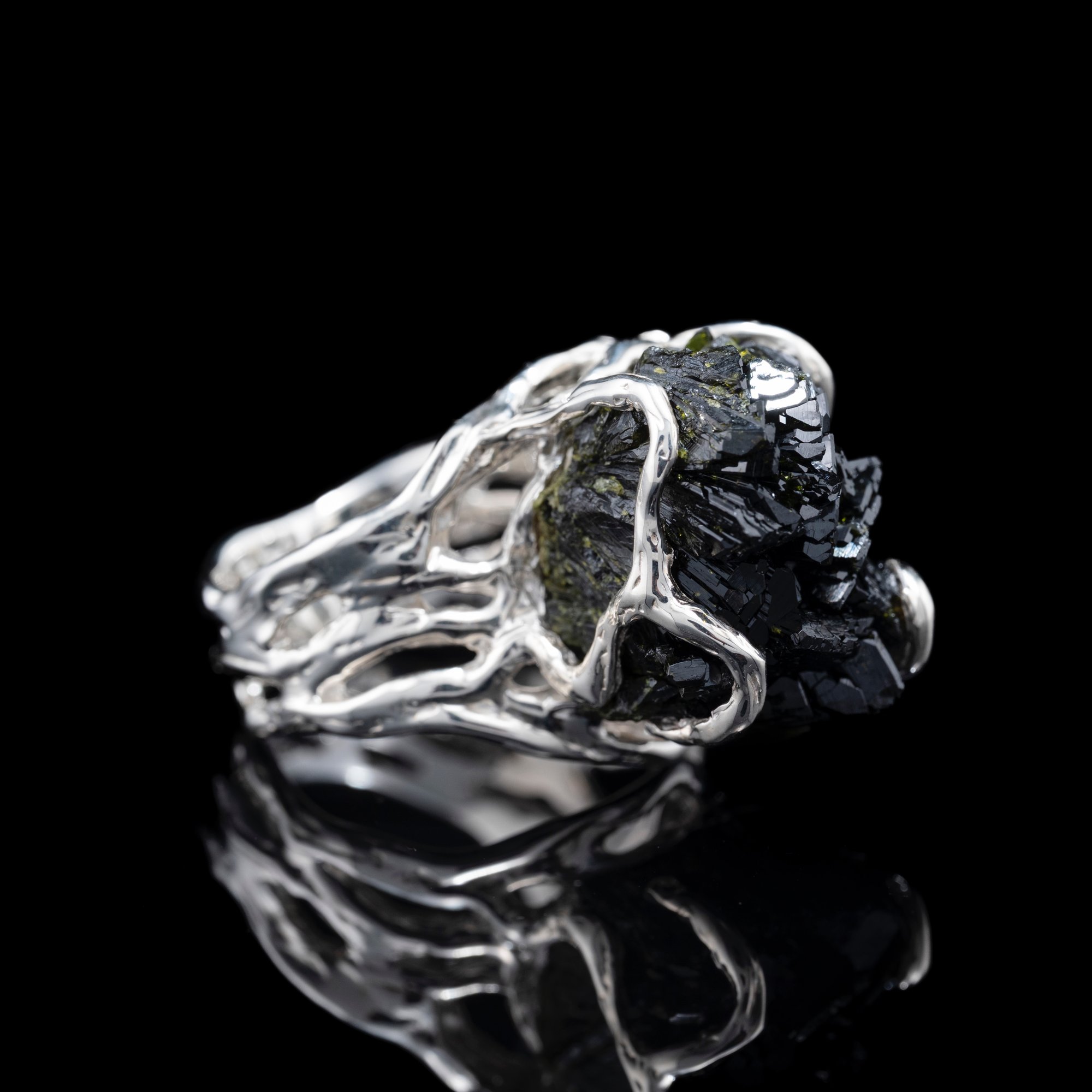 Каблучка з епідотом - зображення 3