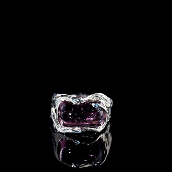 Purple Tourmaline Ring