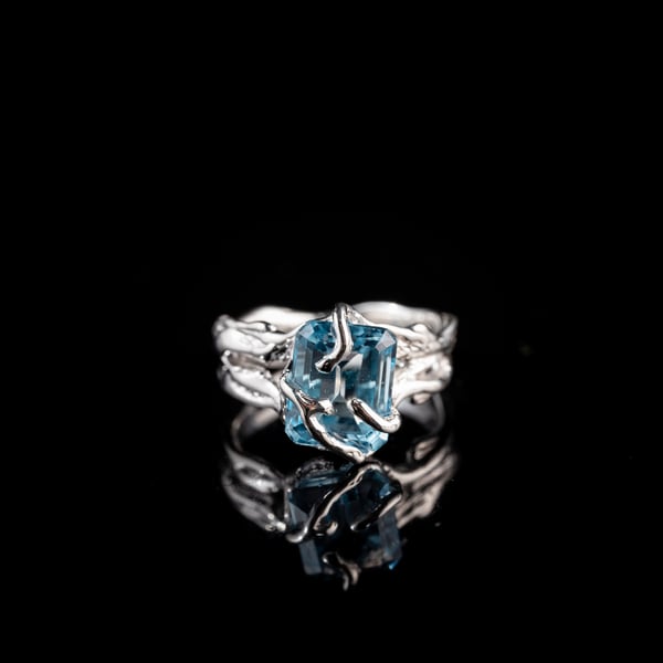 Blue Topaz Ring