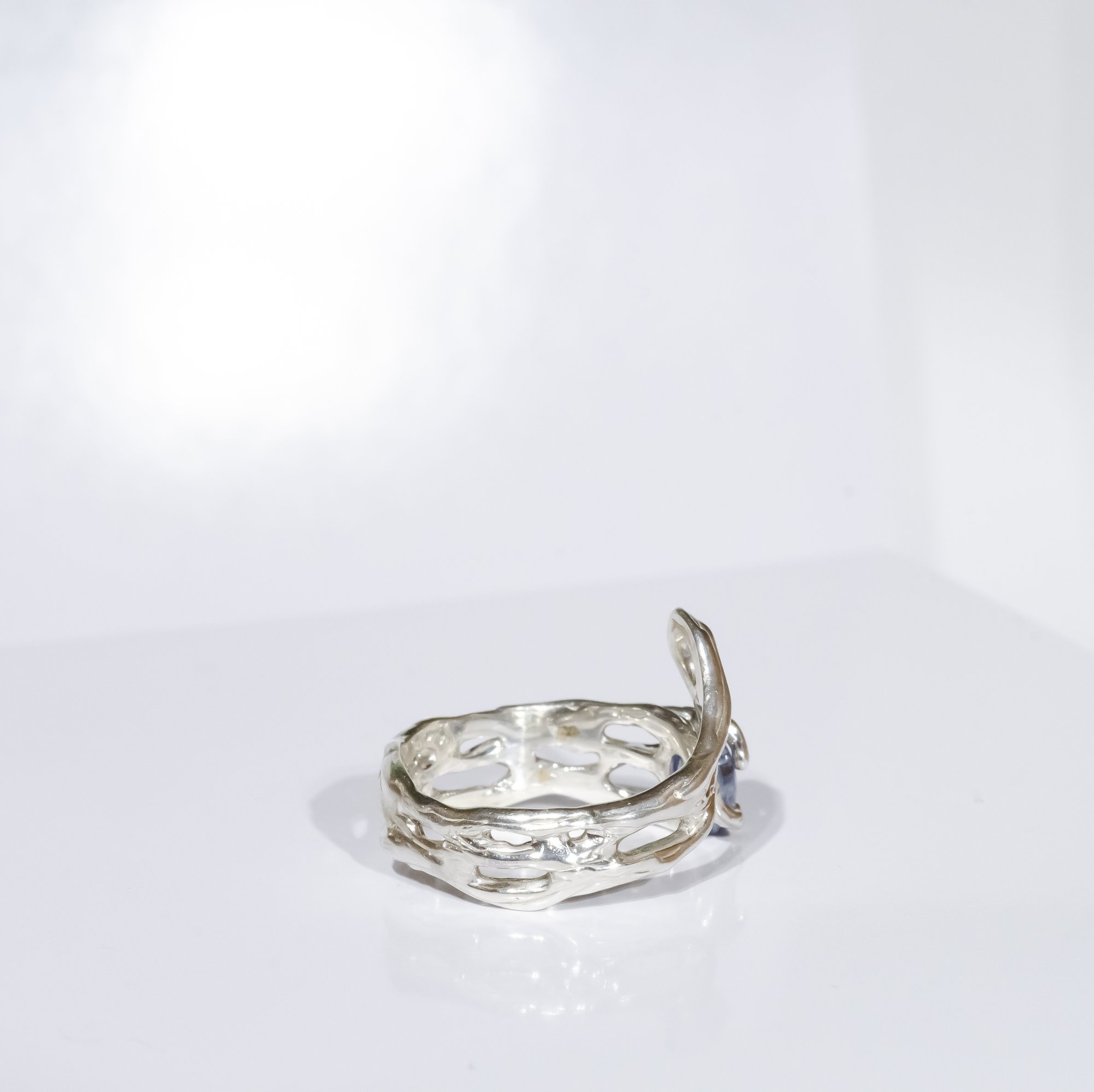 Каблучка з танзанітом - зображення 7